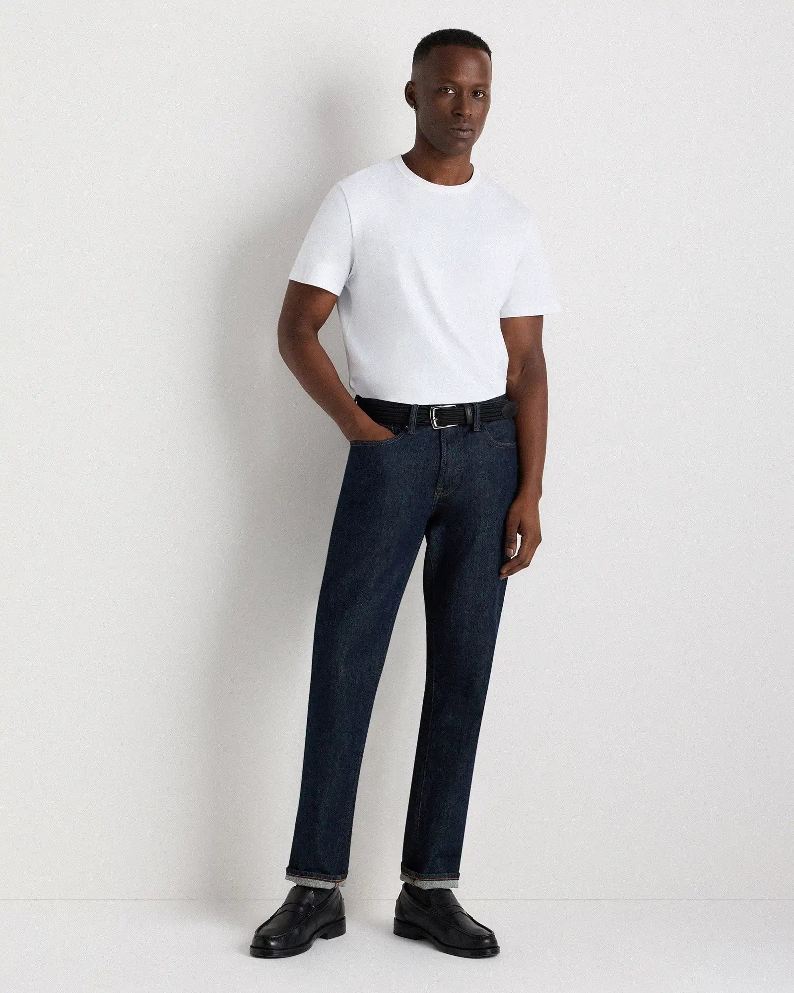 James Woven Stretch Belt