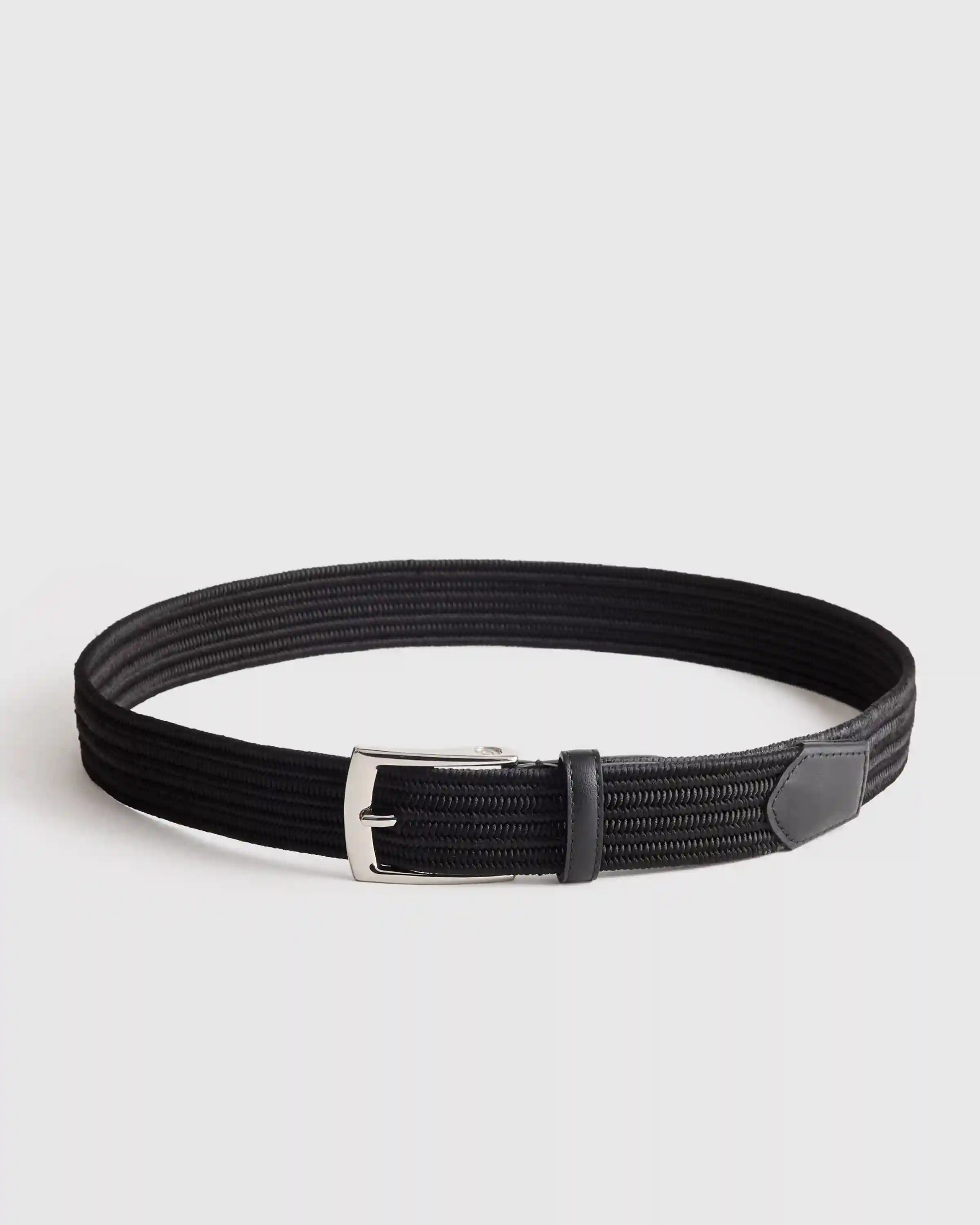James Woven Stretch Belt