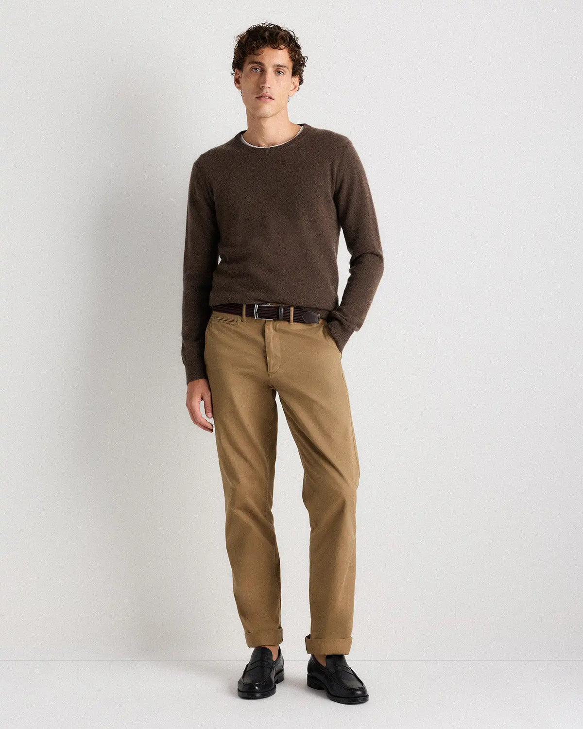 James Woven Stretch Belt