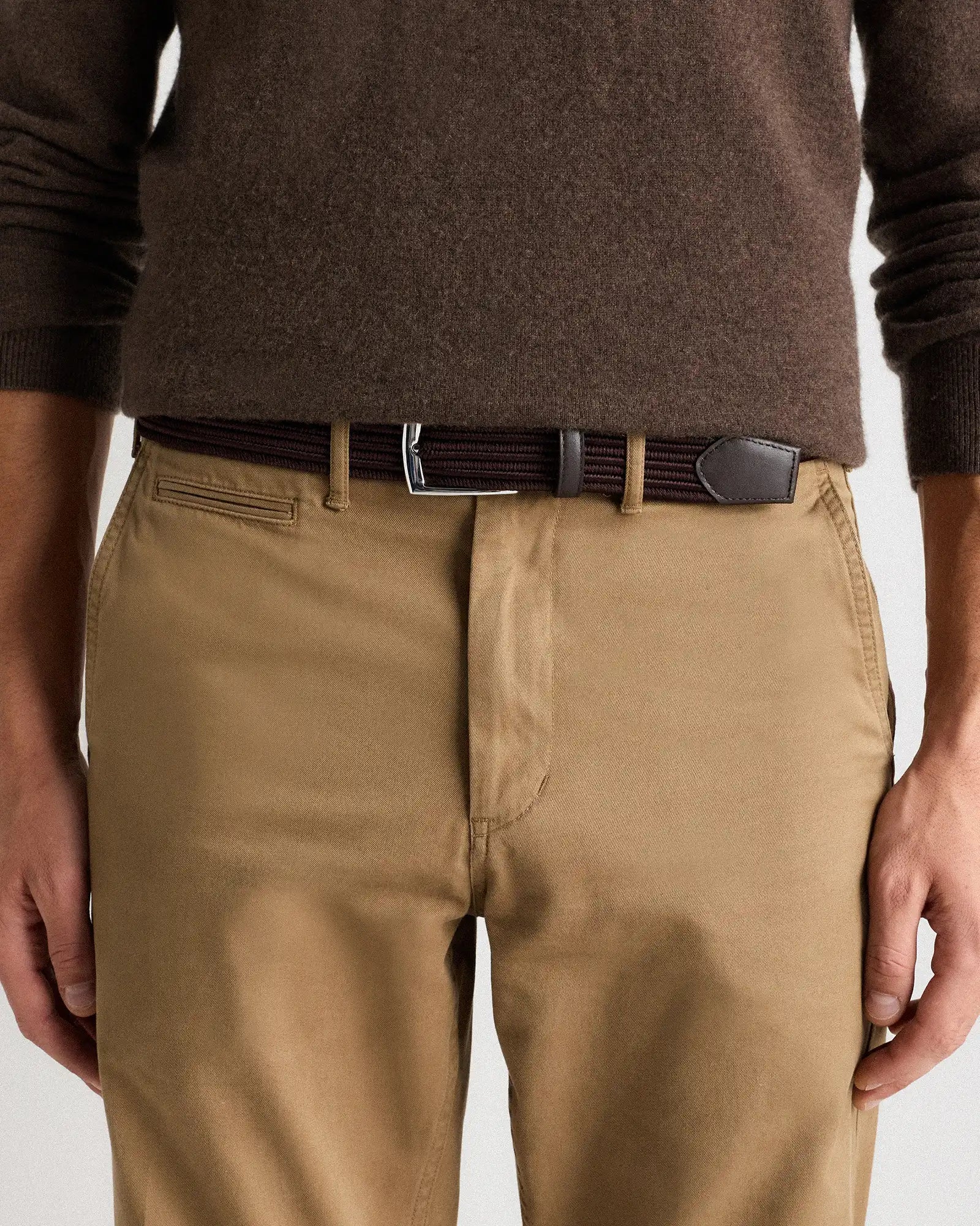 James Woven Stretch Belt