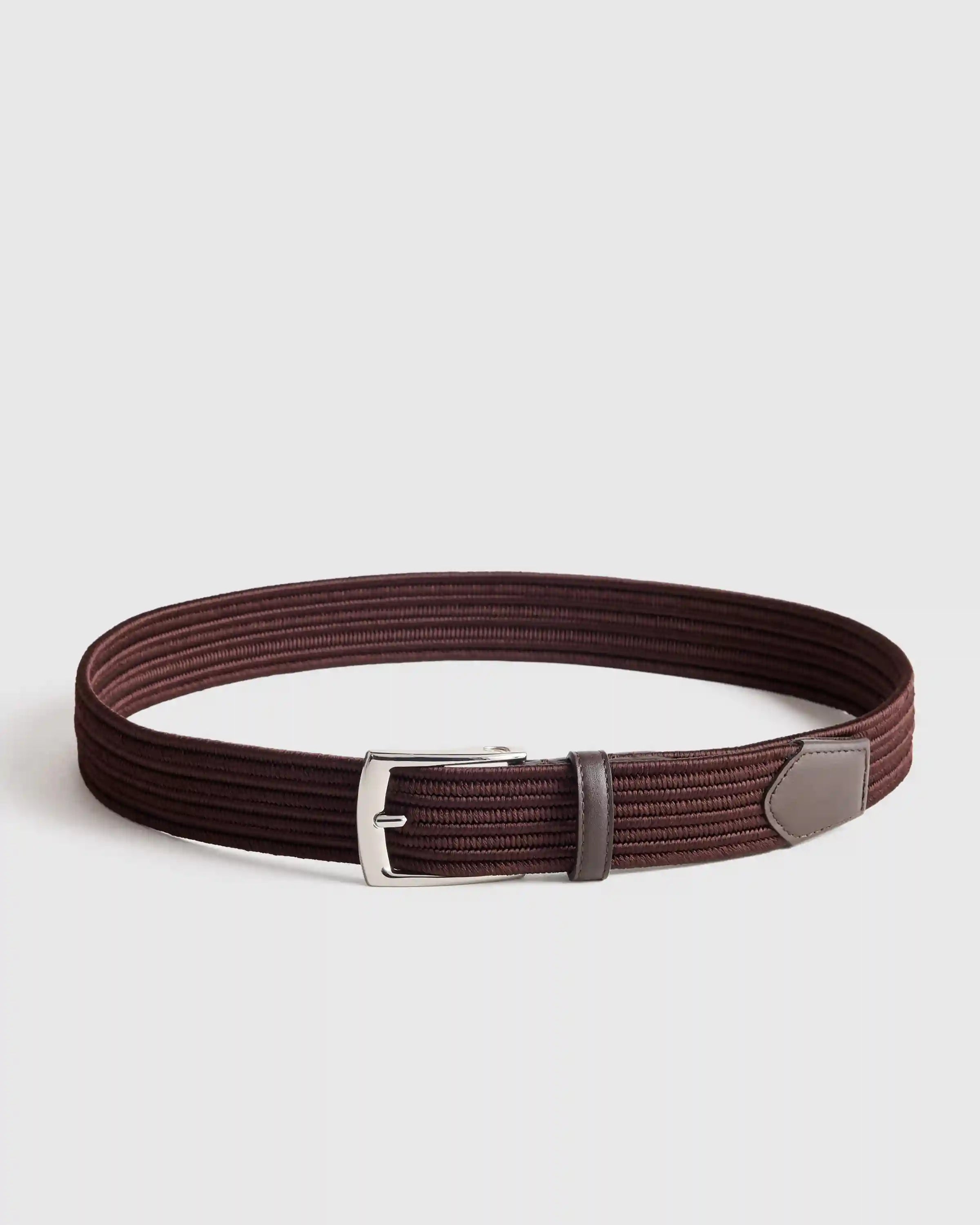 James Woven Stretch Belt
