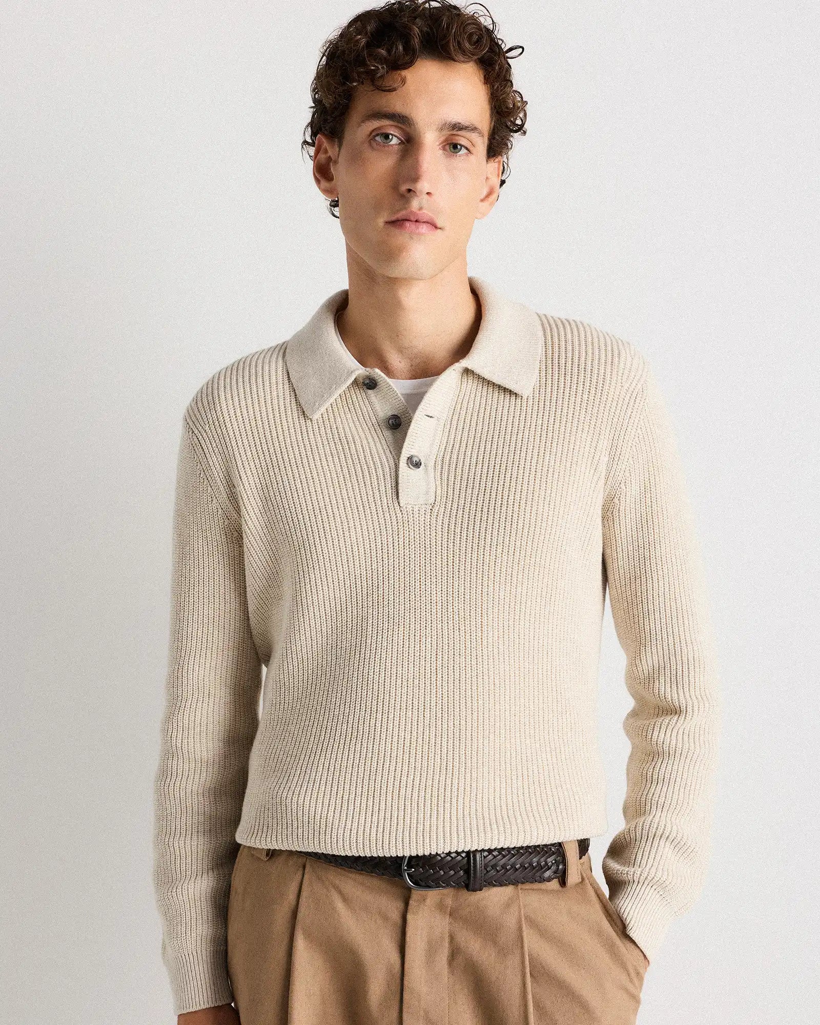 Jack Italian Leather Woven Belt