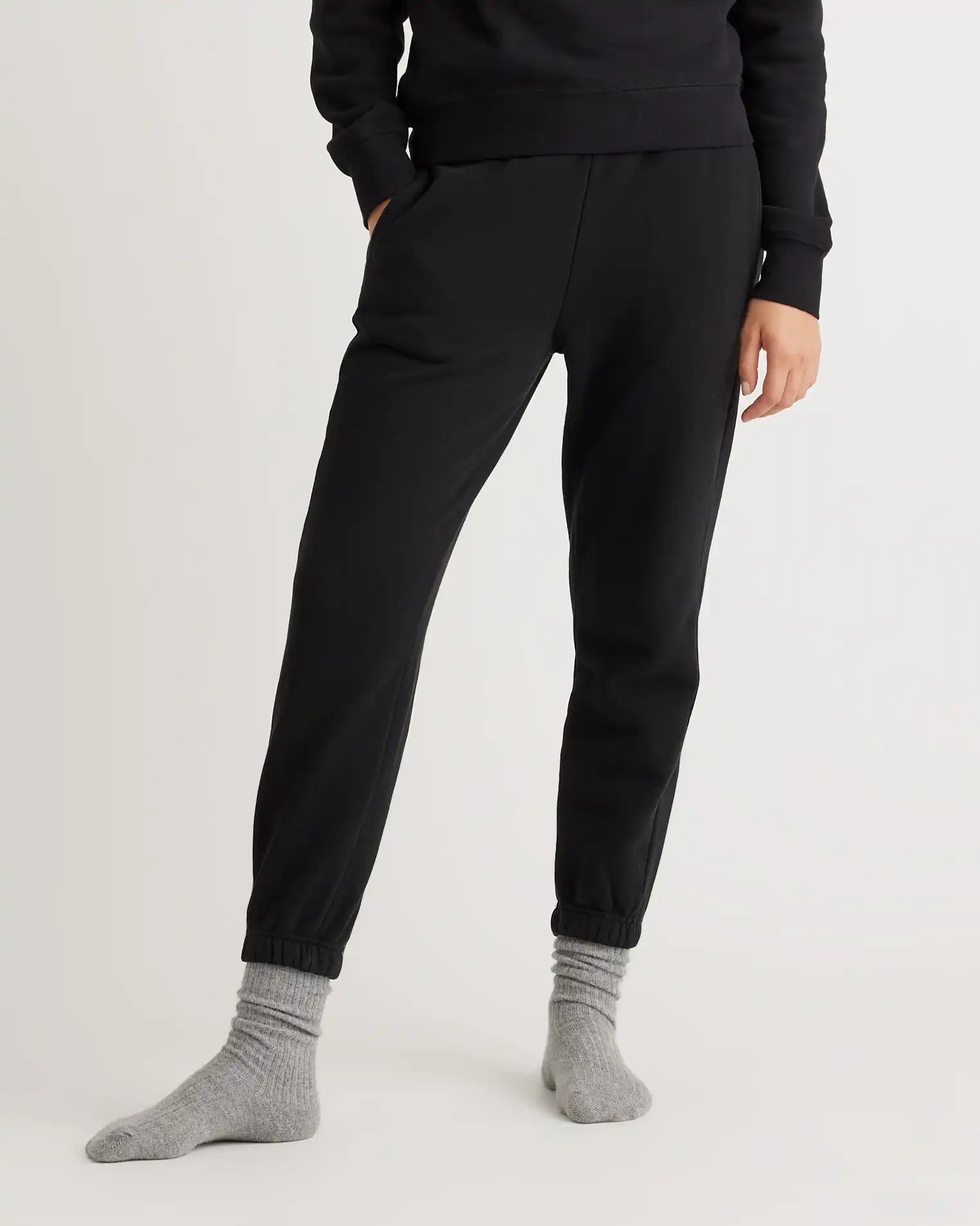 Organic Heavyweight Fleece Boyfriend Sweatpants