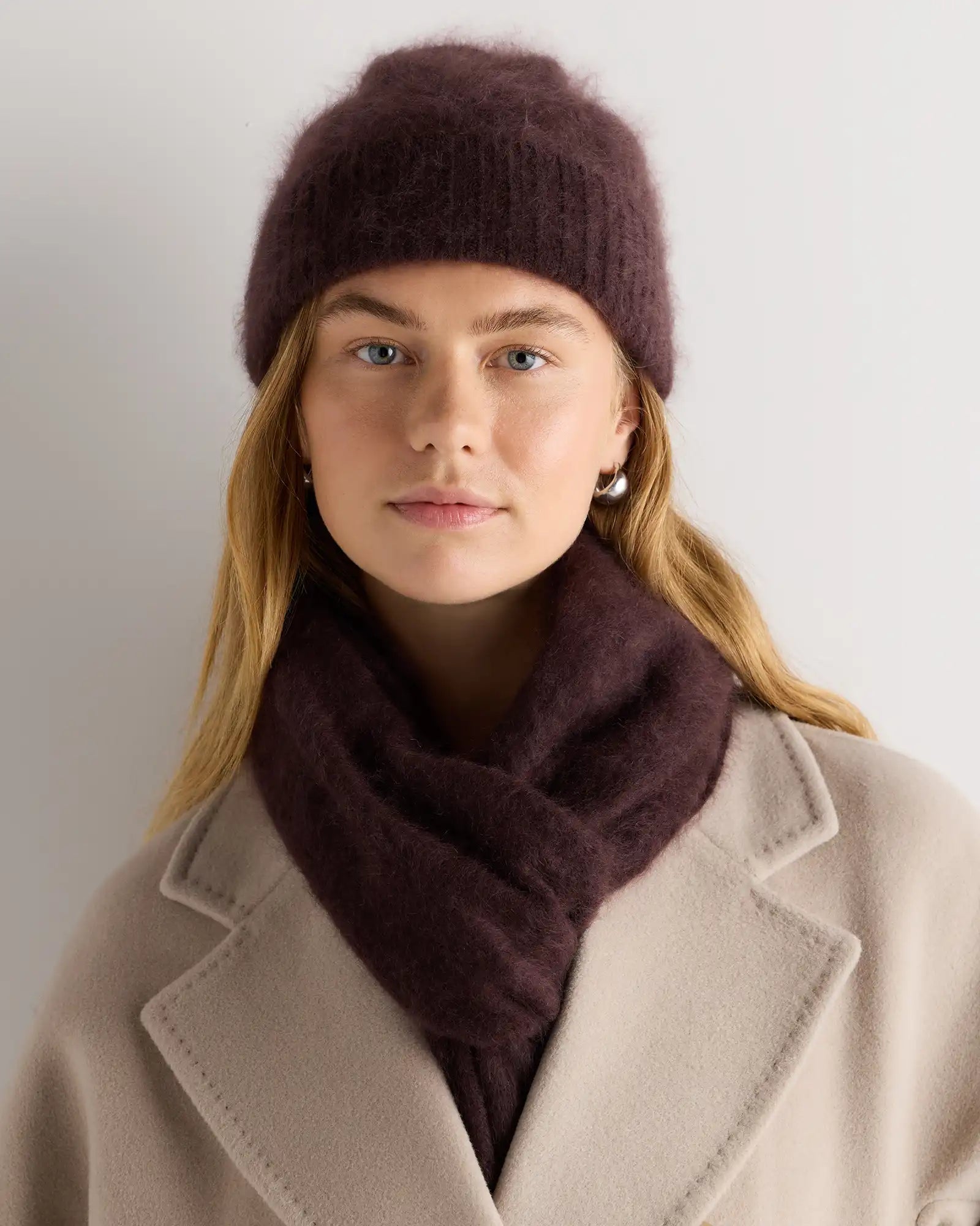 Brushed Cashmere Beanie