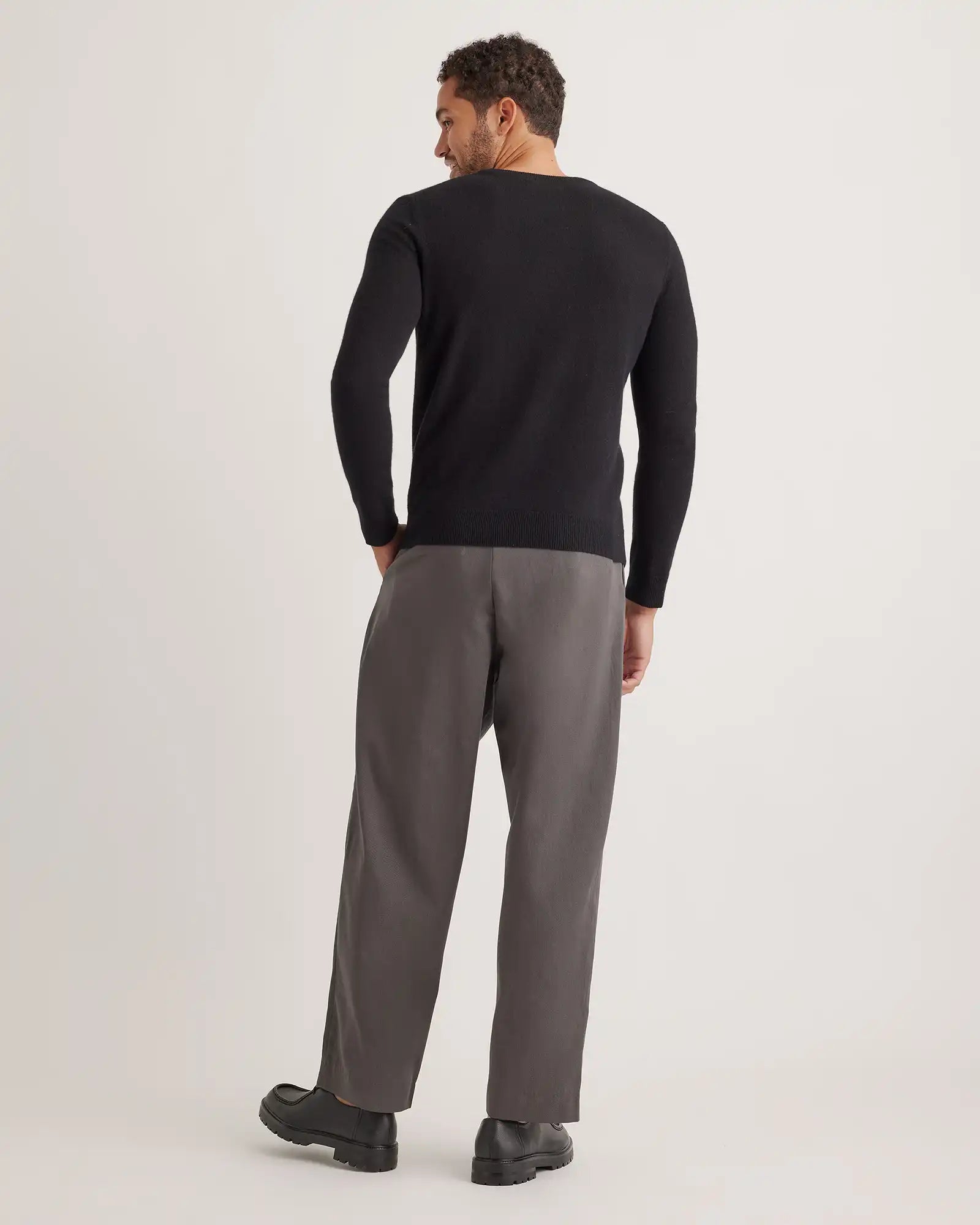 Mongolian Spring Cashmere Crewneck Sweater