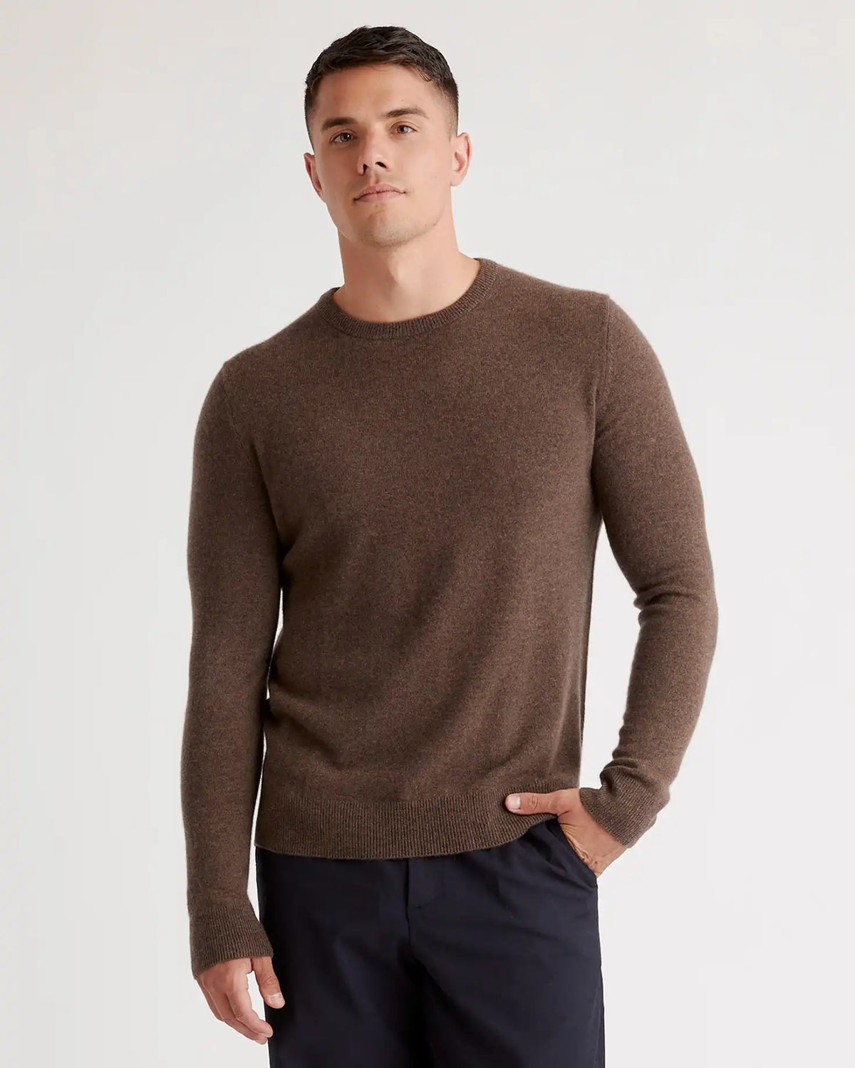 Mongolian Spring Cashmere Crewneck Sweater