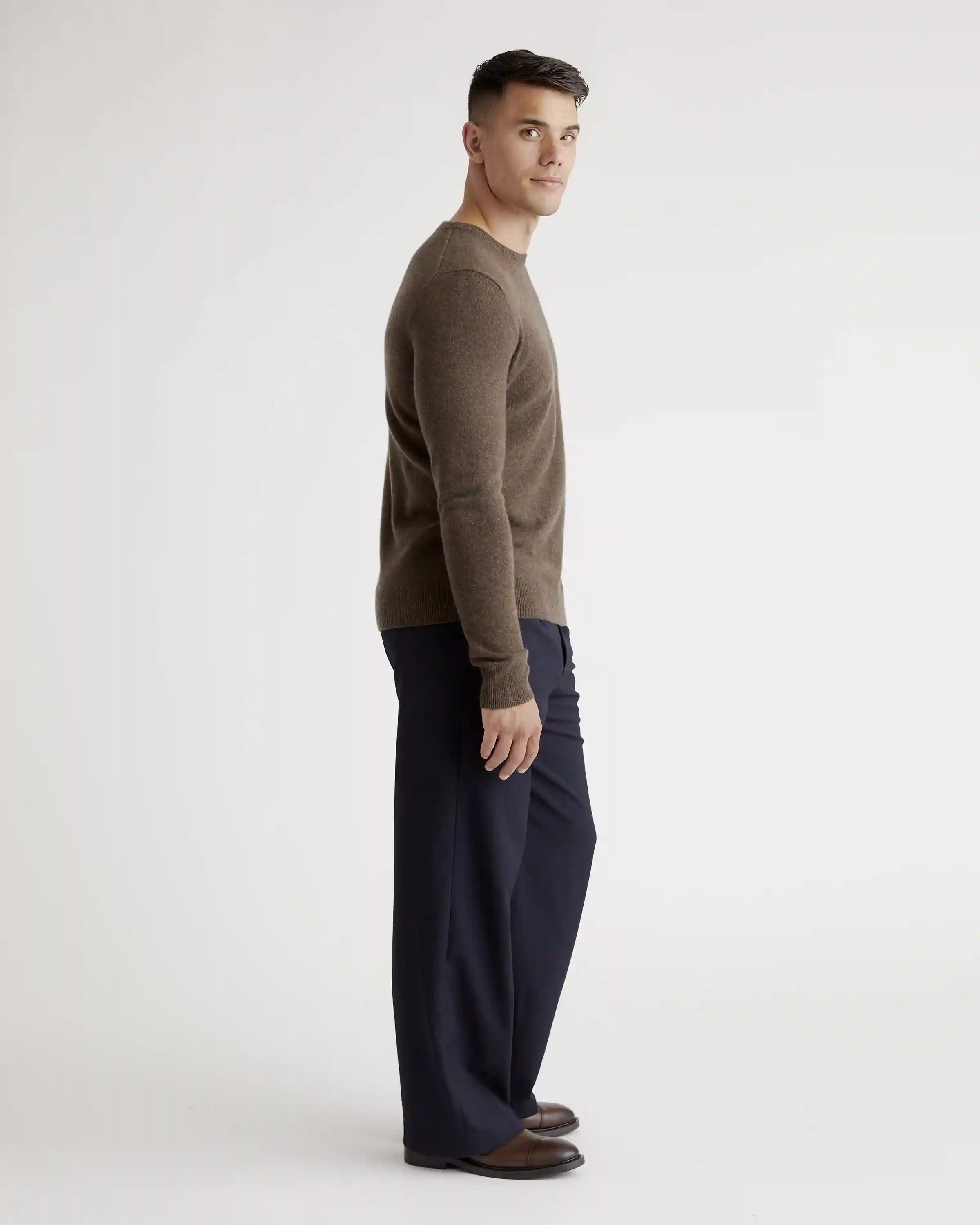 Mongolian Spring Cashmere Crewneck Sweater