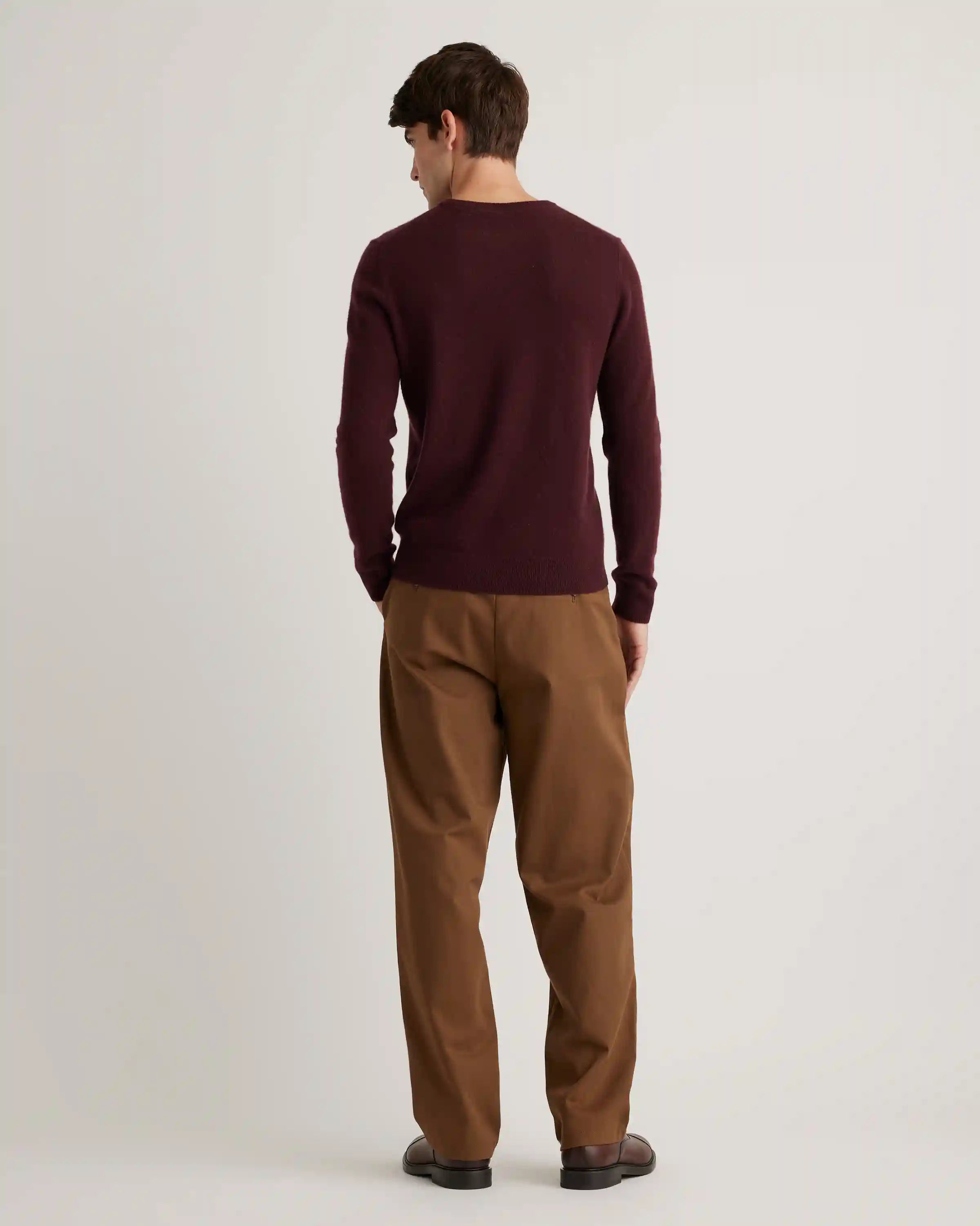 Mongolian Cashmere Crewneck Sweater