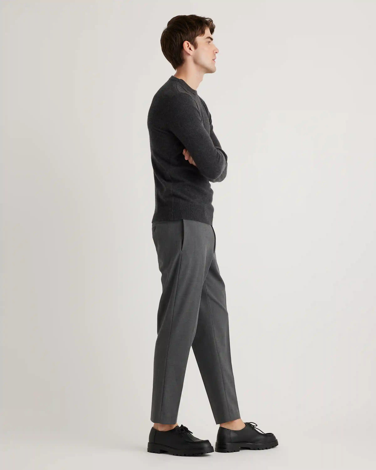 Mongolian Cashmere Crewneck Sweater