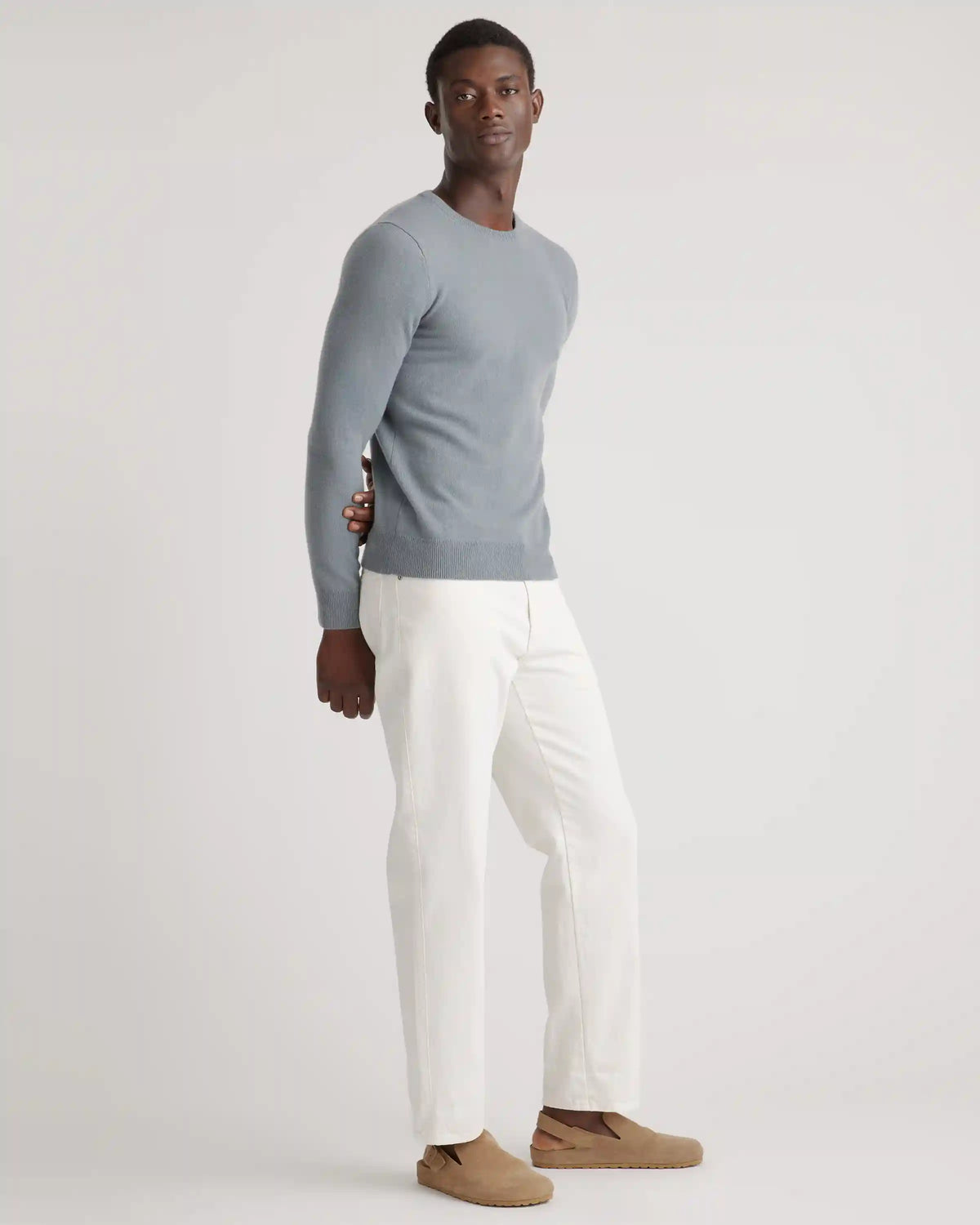 Mongolian Cashmere Crewneck Sweater