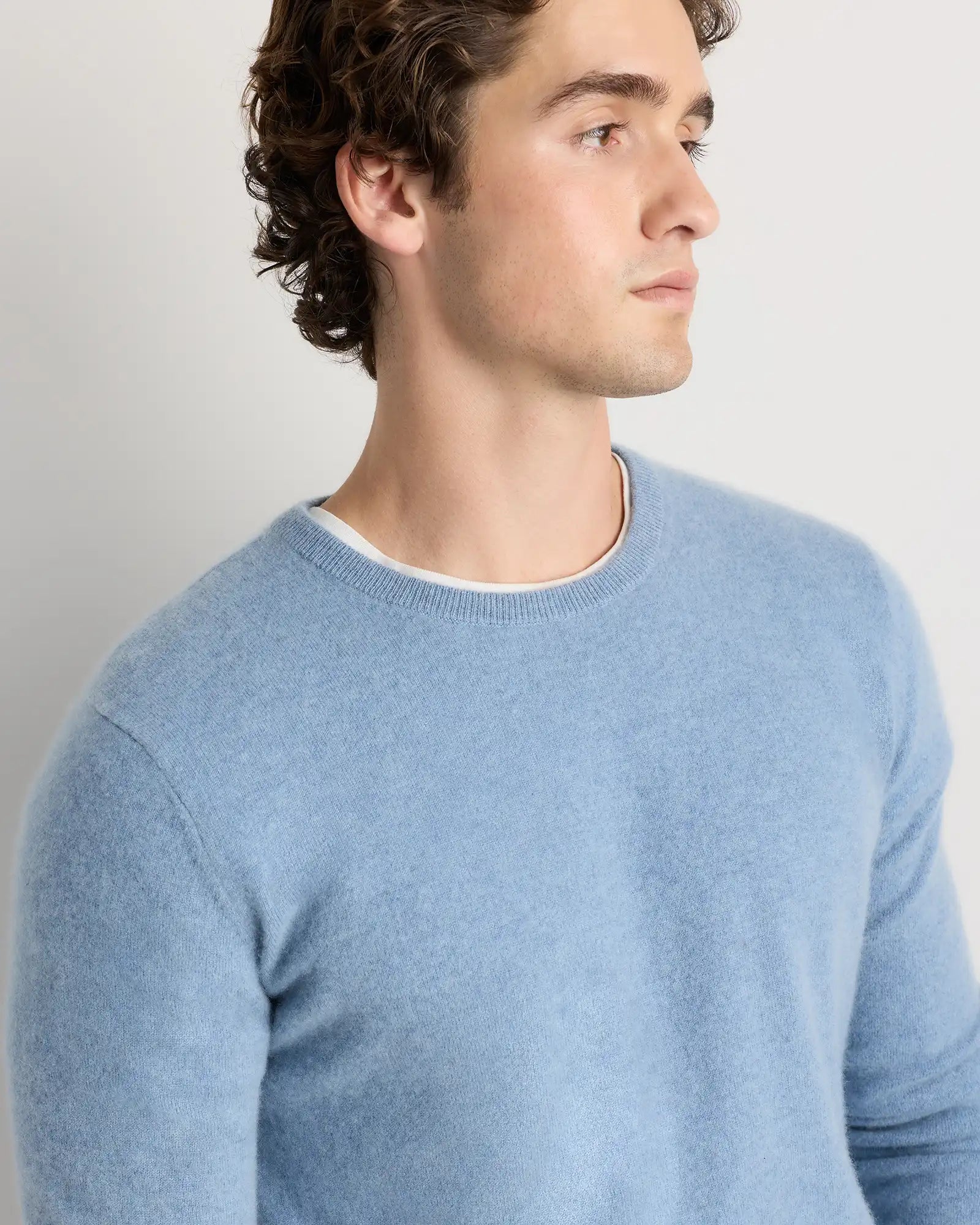 Mongolian Cashmere Crewneck Sweater