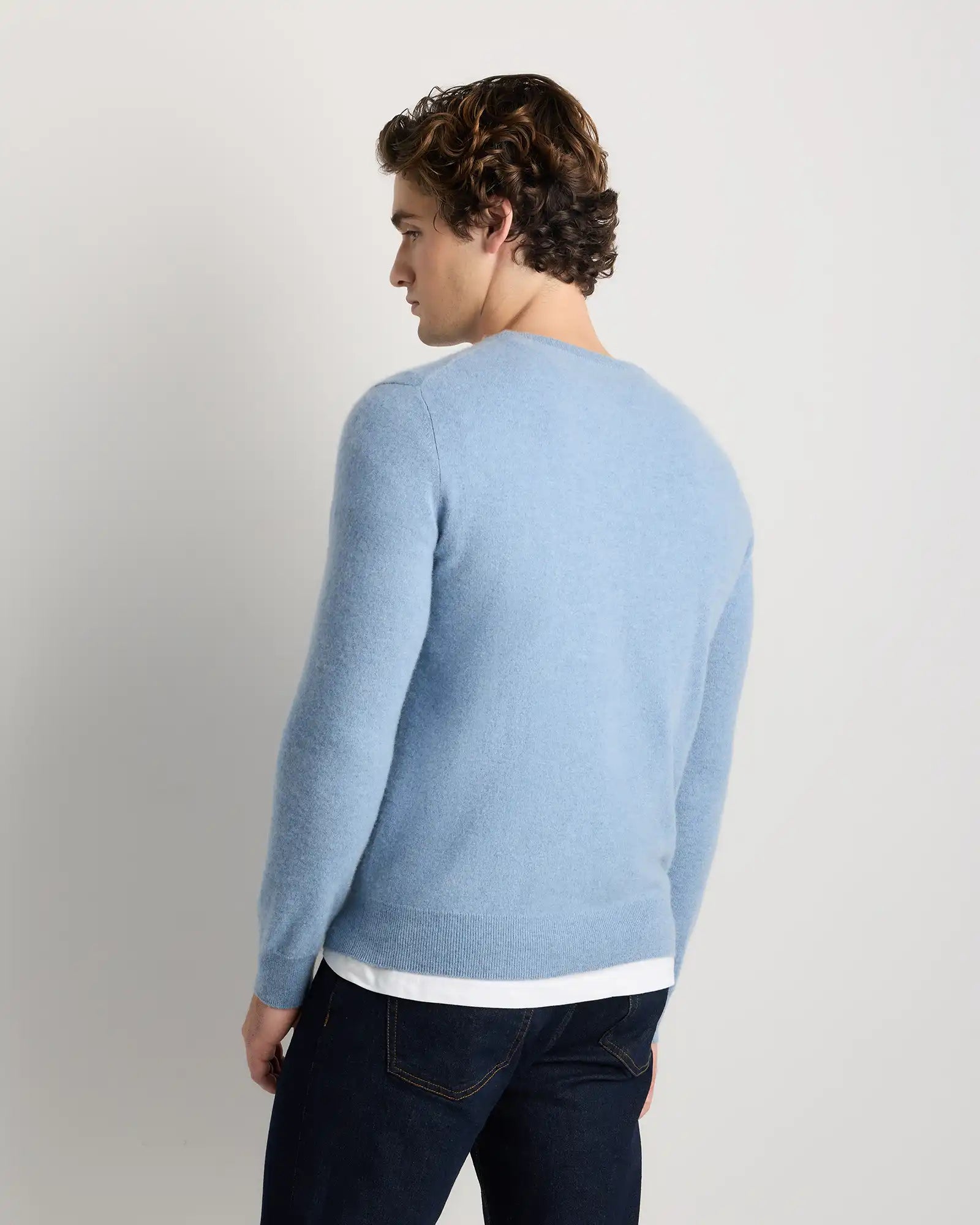 Mongolian Cashmere Crewneck Sweater