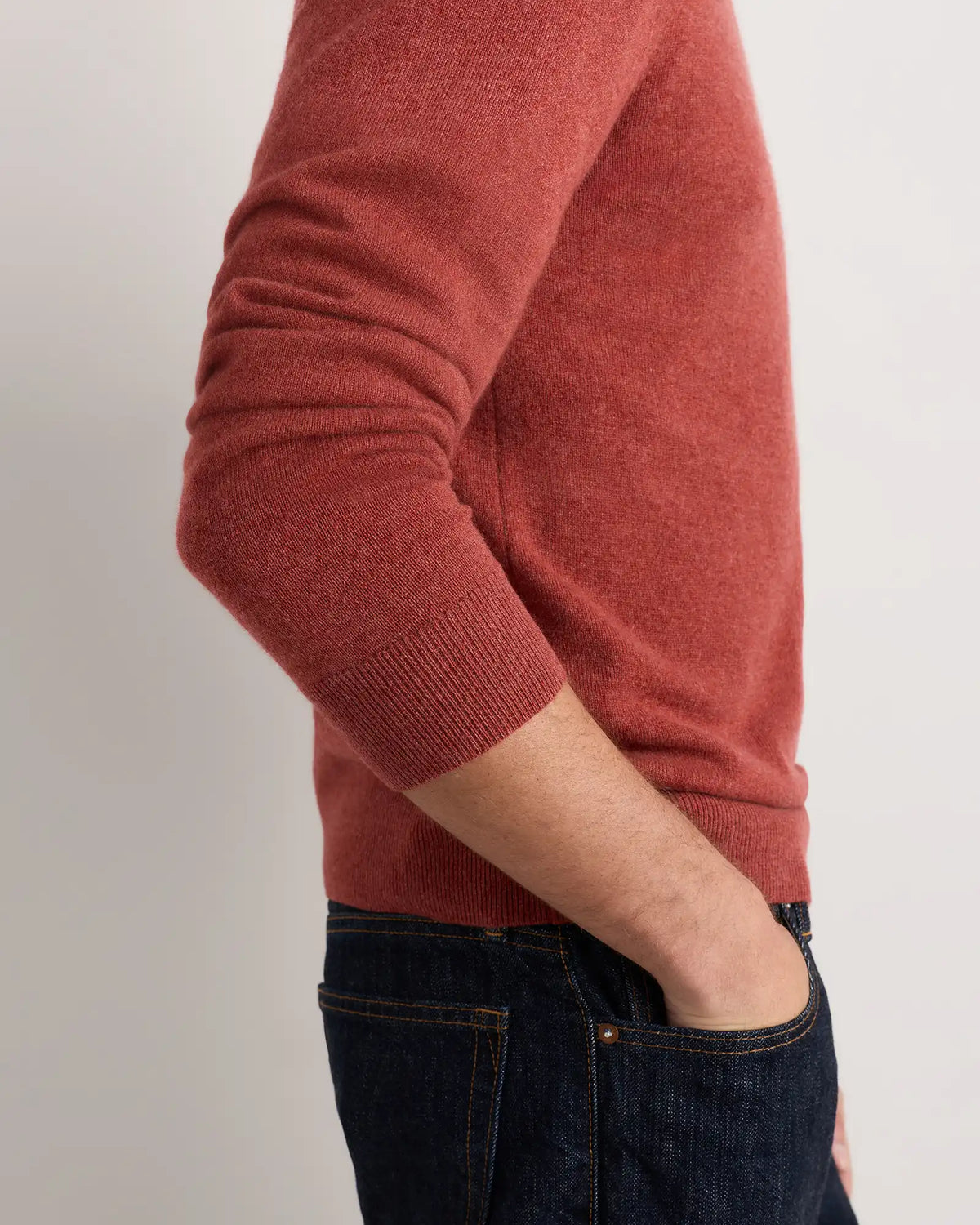 Mongolian Cashmere Crewneck Sweater