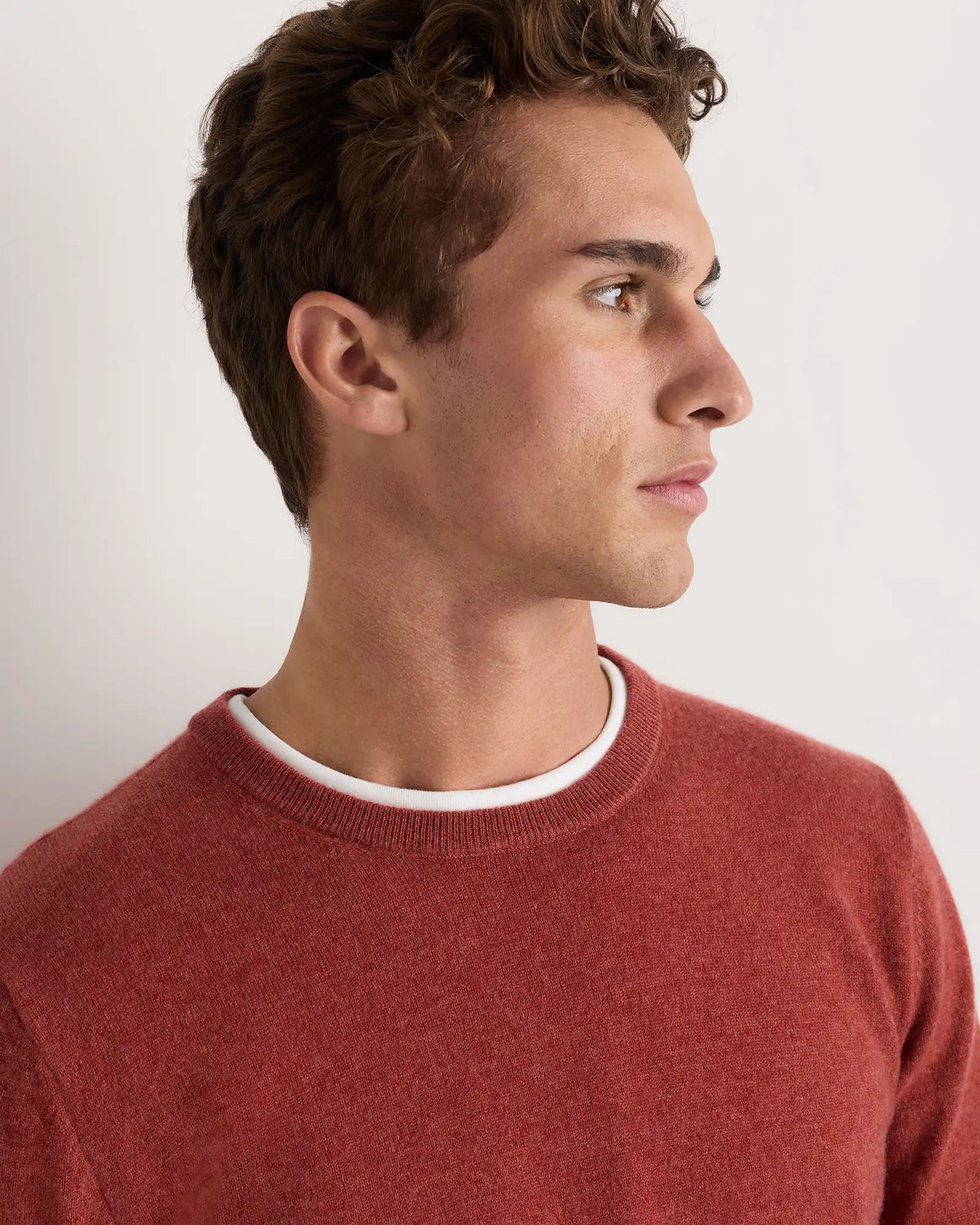 Mongolian Cashmere Crewneck Sweater
