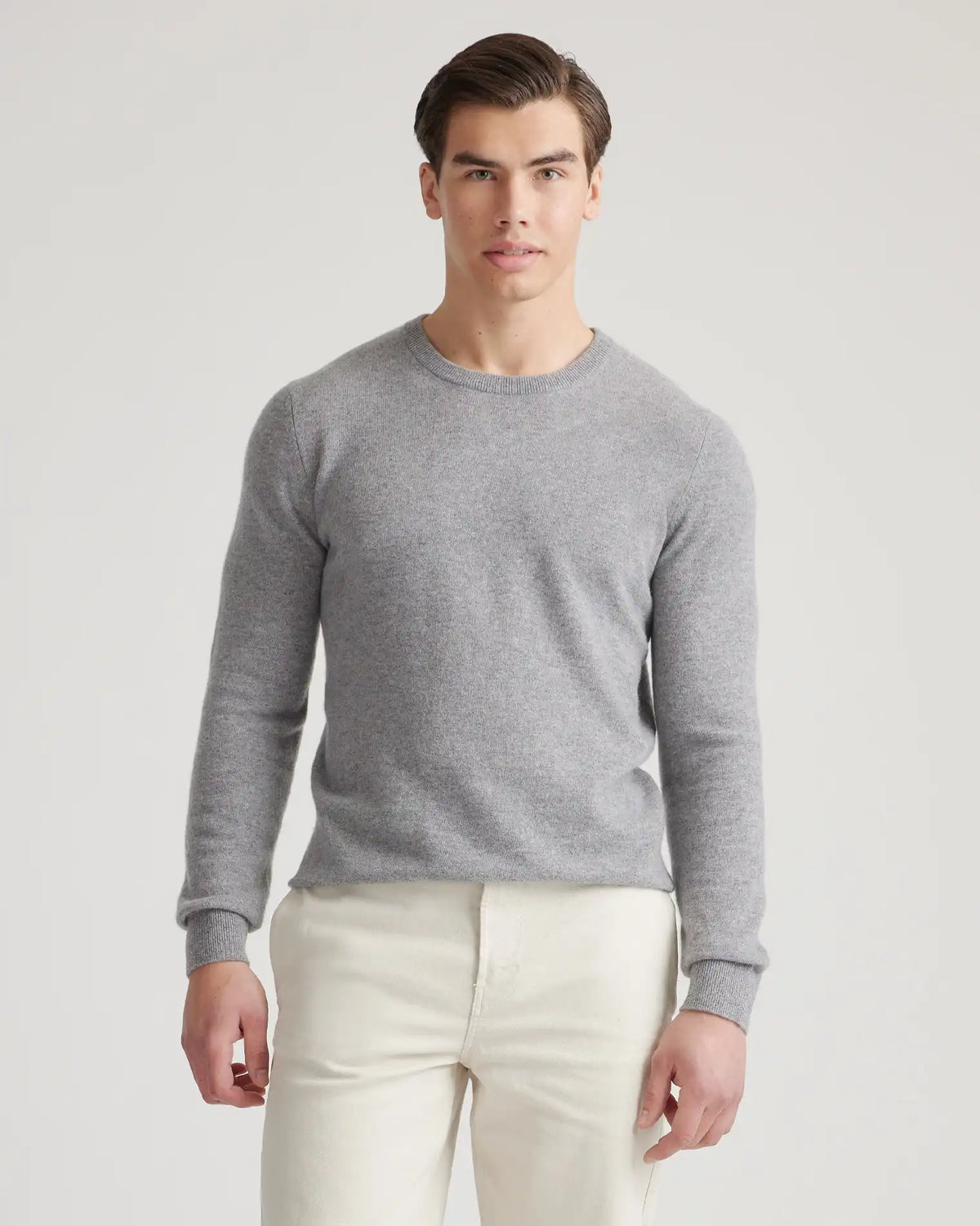 Mongolian Spring Cashmere Crewneck Sweater
