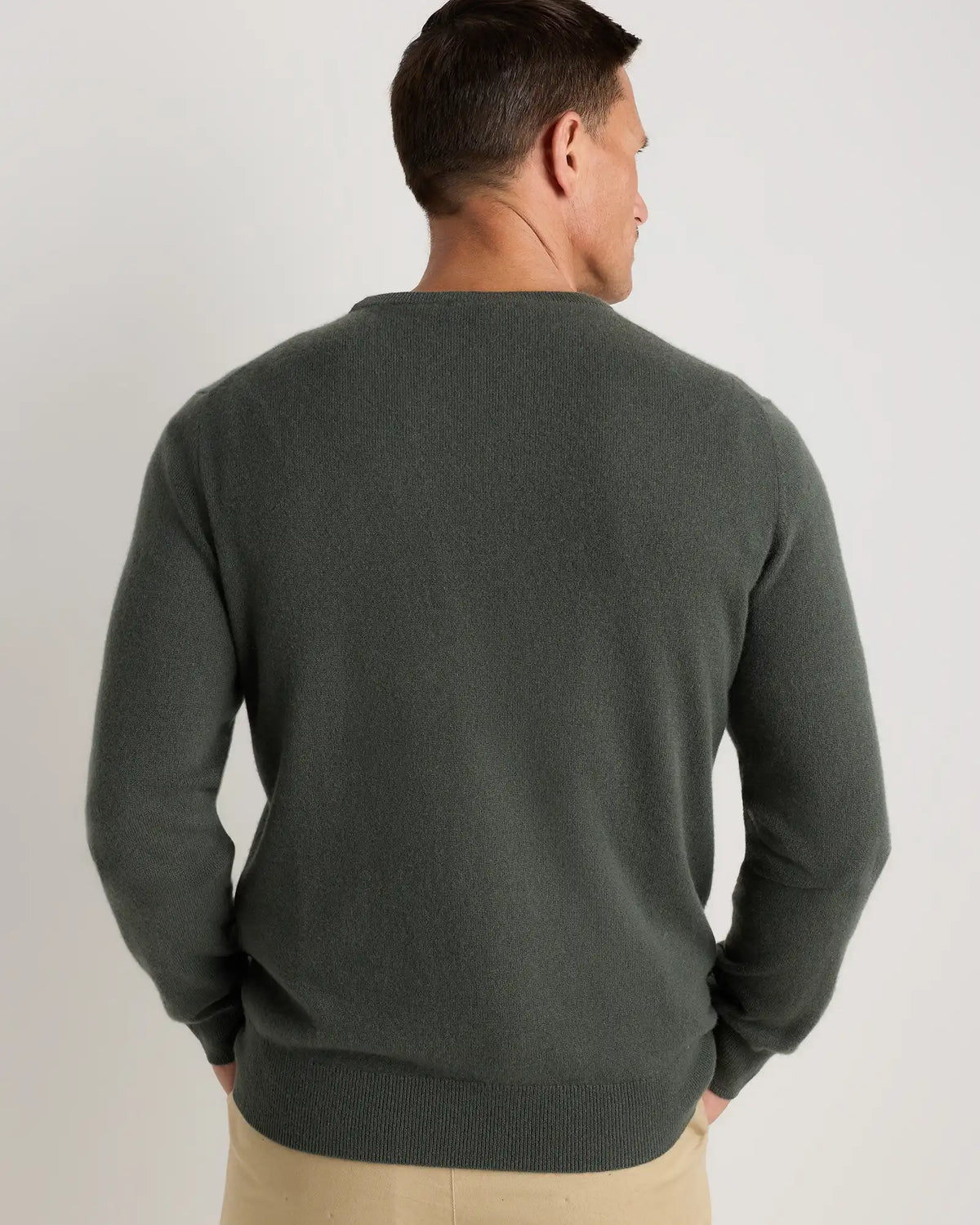 Mongolian Cashmere Crewneck Sweater