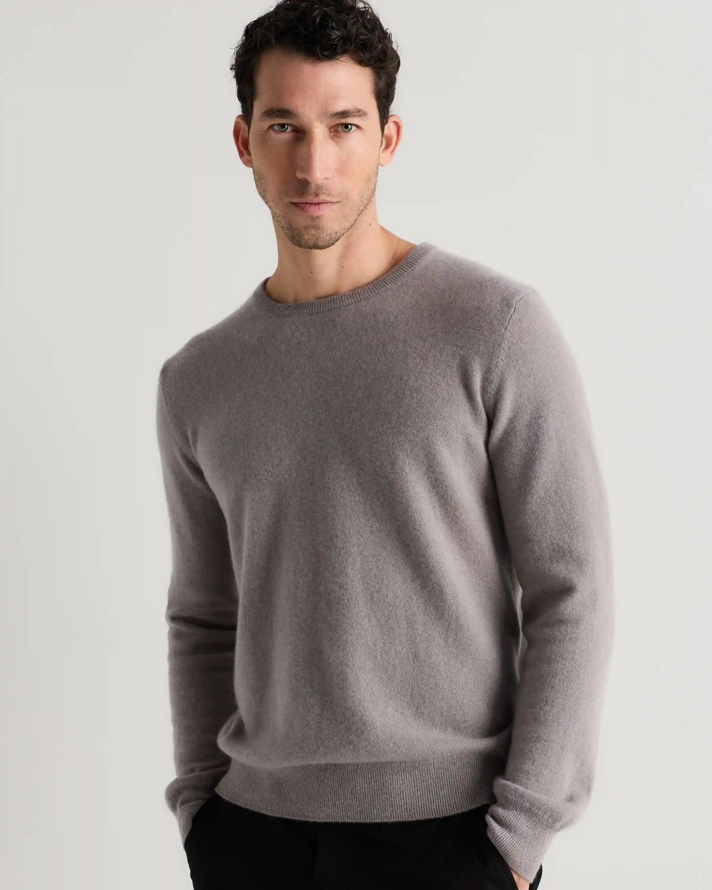 Mongolian Cashmere Crewneck Sweater