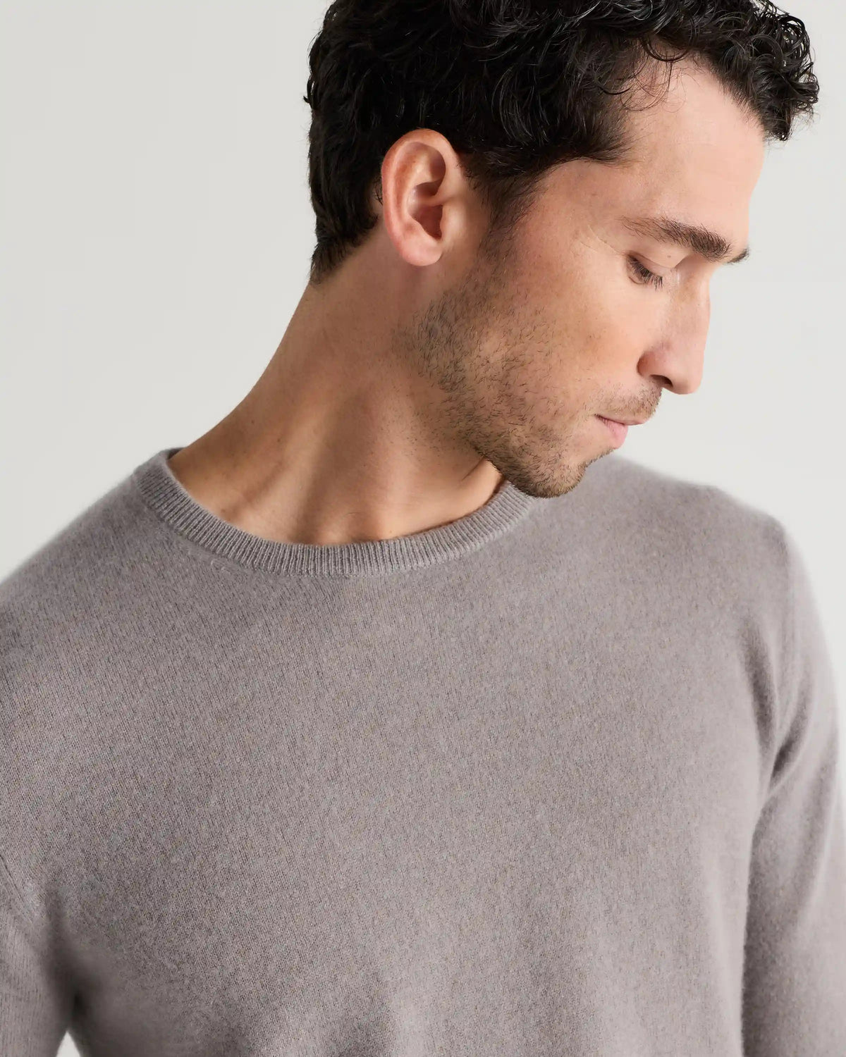Mongolian Cashmere Crewneck Sweater