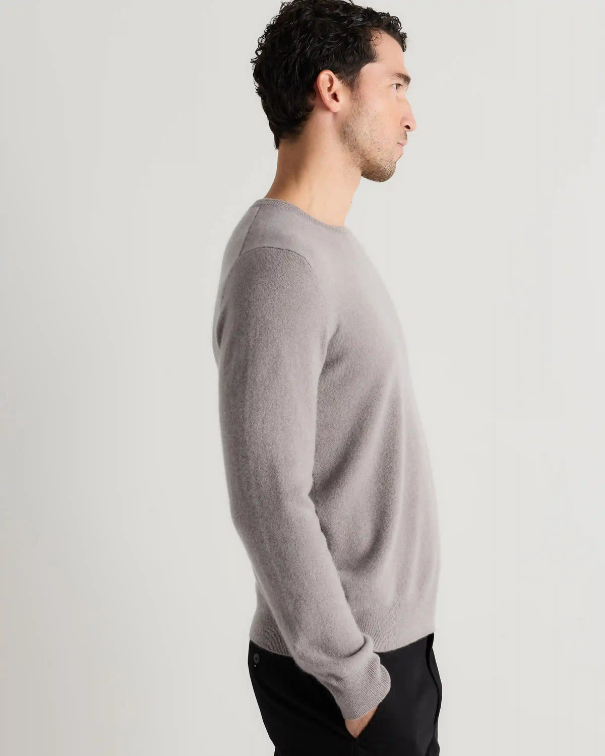 Mongolian Cashmere Crewneck Sweater
