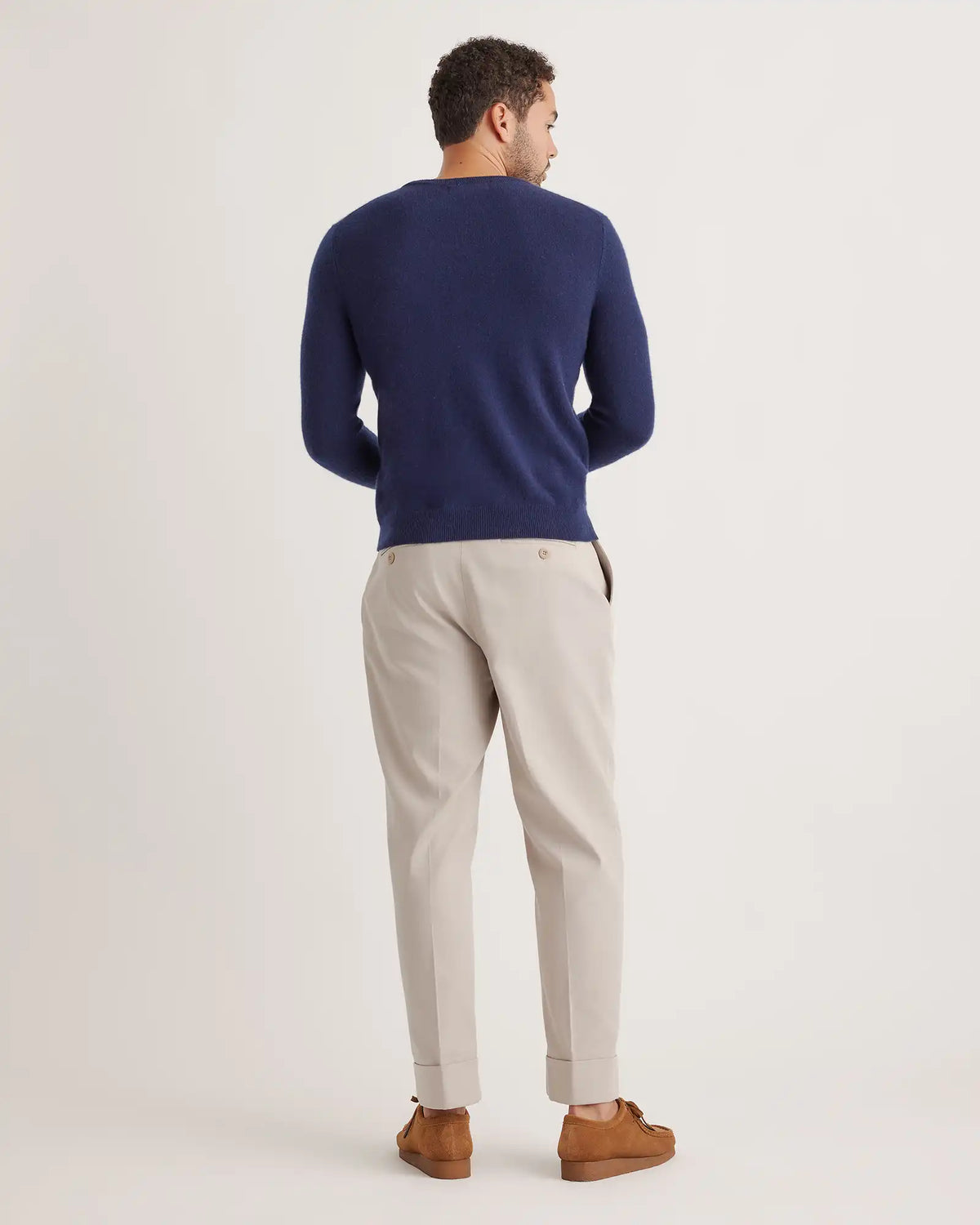Mongolian Cashmere Crewneck Sweater