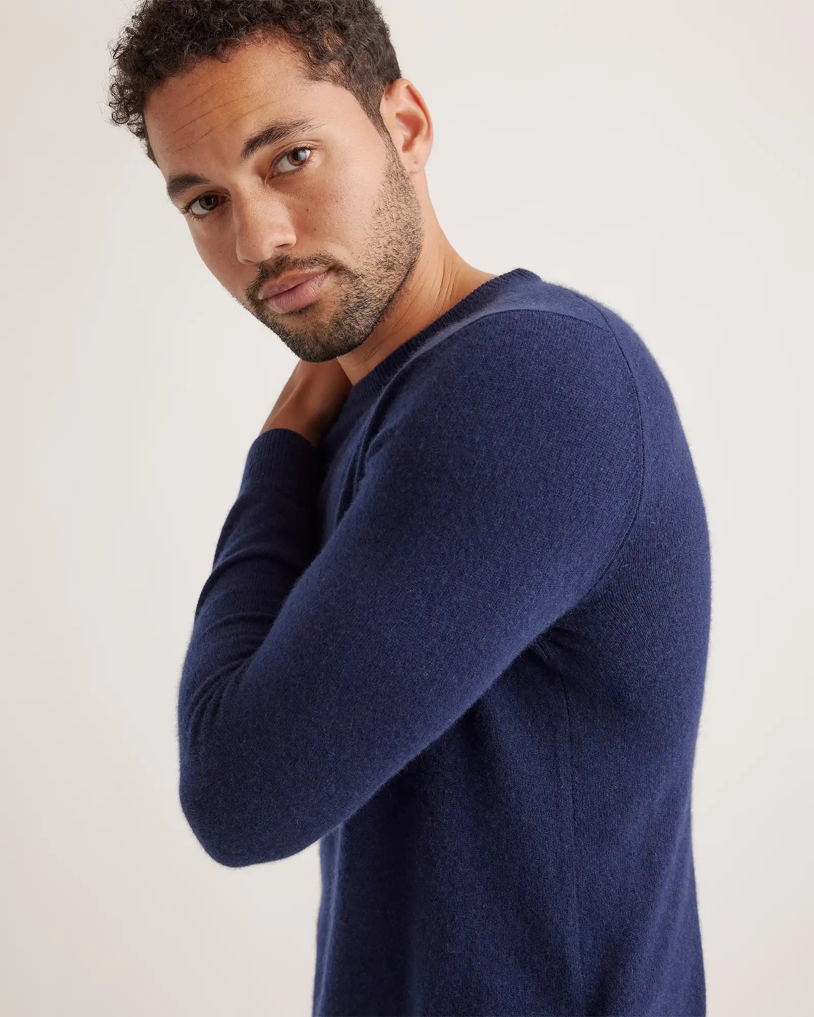 Mongolian Cashmere Crewneck Sweater