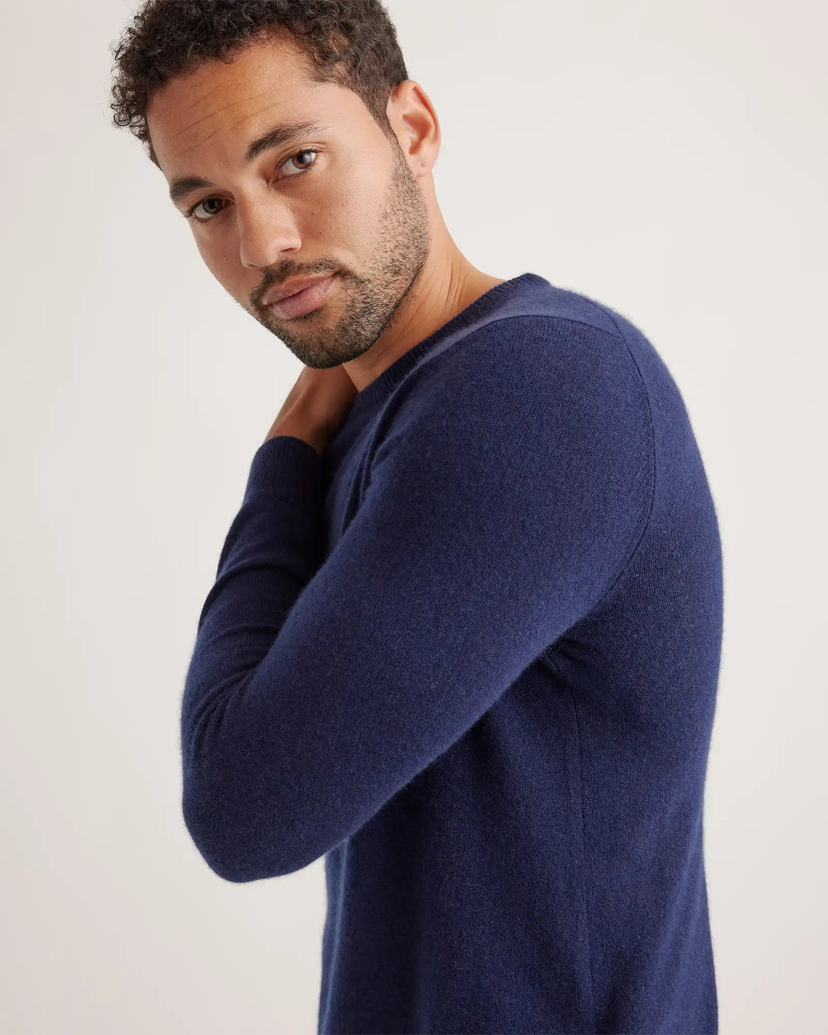 Mongolian Spring Cashmere Crewneck Sweater