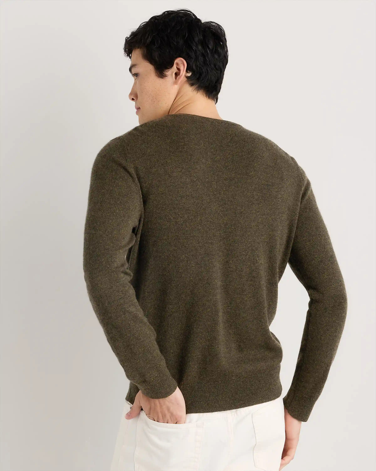 Mongolian Cashmere Crewneck Sweater
