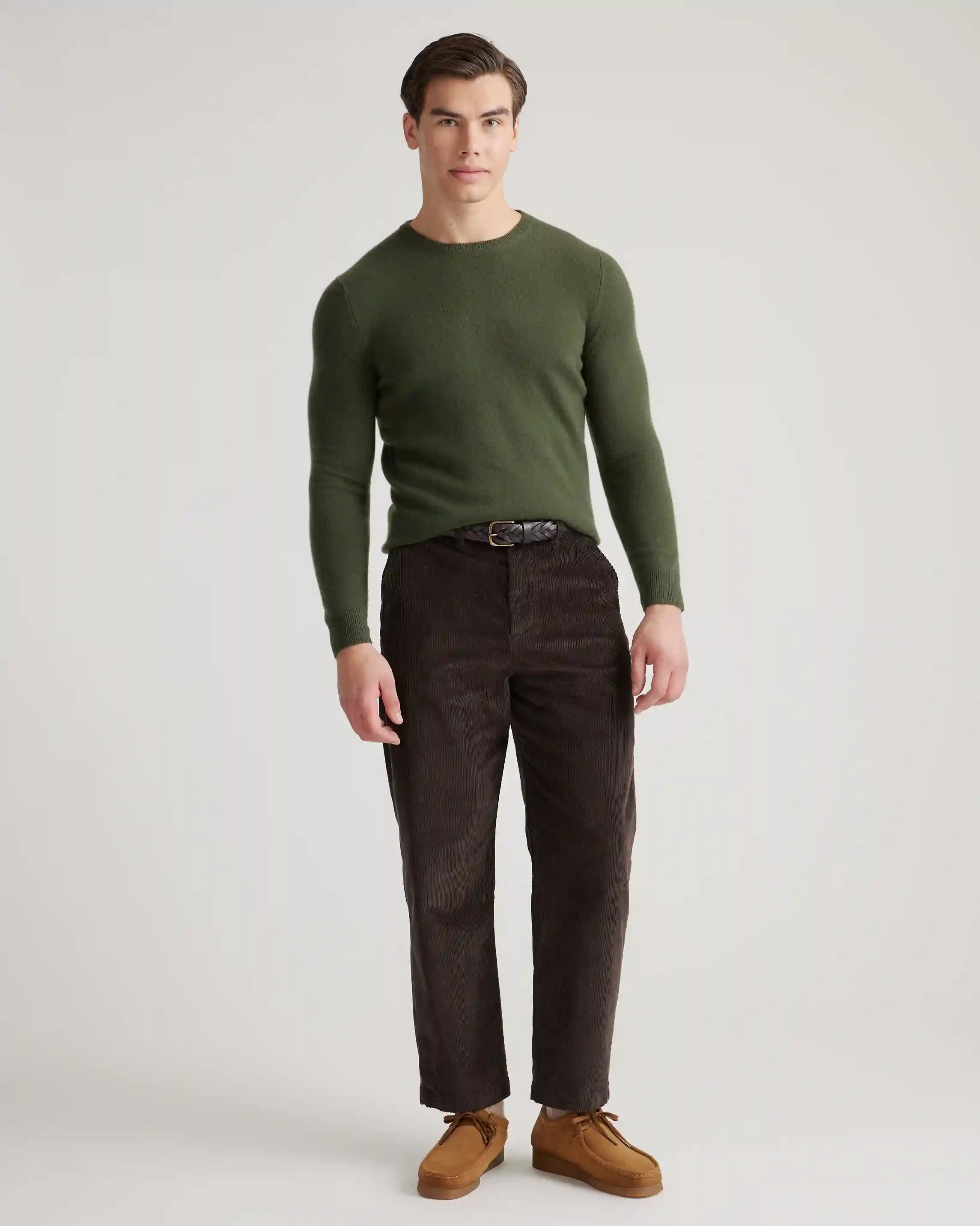 Mongolian Spring Cashmere Crewneck Sweater