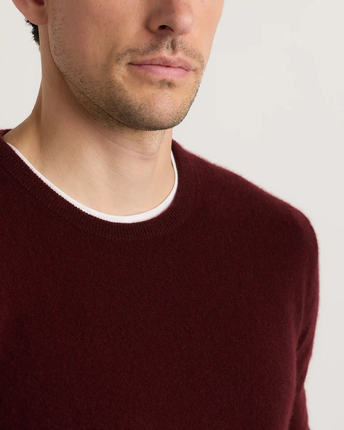 Mongolian Cashmere Crewneck Sweater