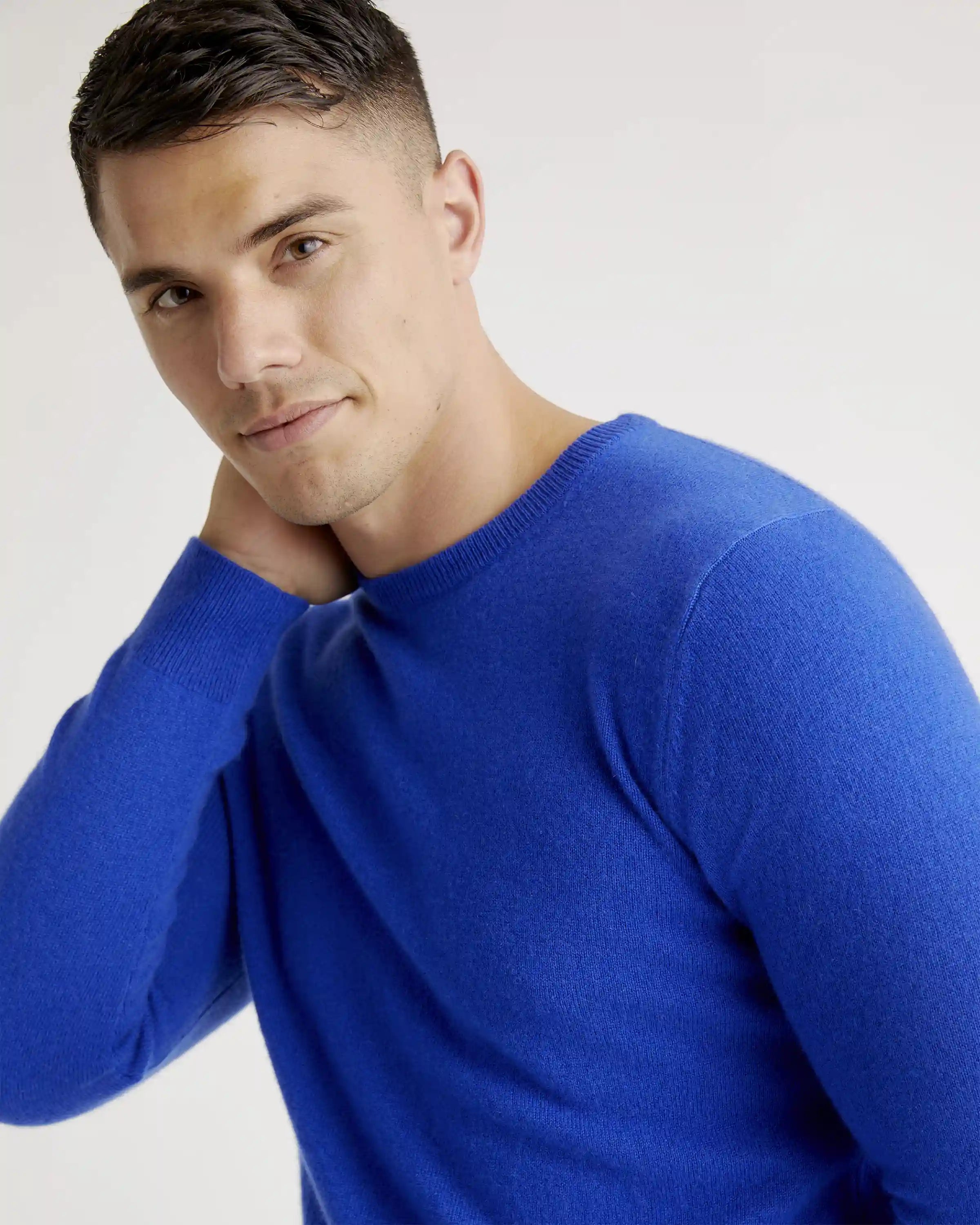 Mongolian Cashmere Crewneck Sweater
