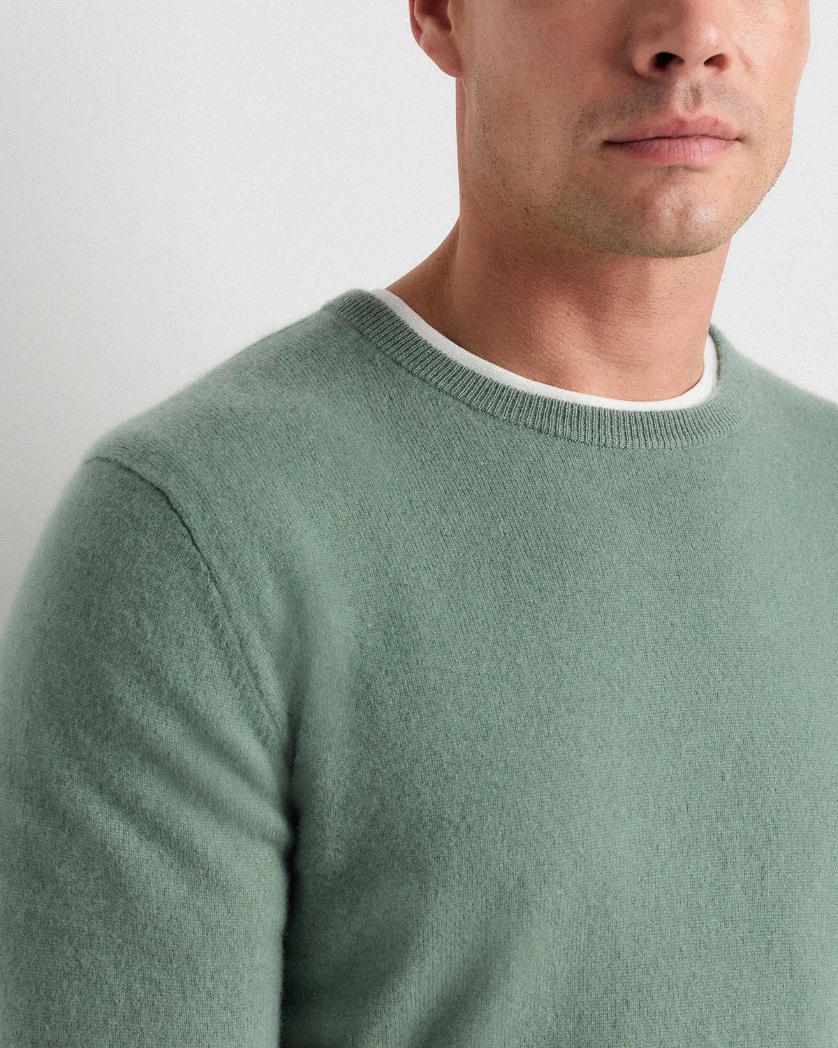 Mongolian Cashmere Crewneck Sweater