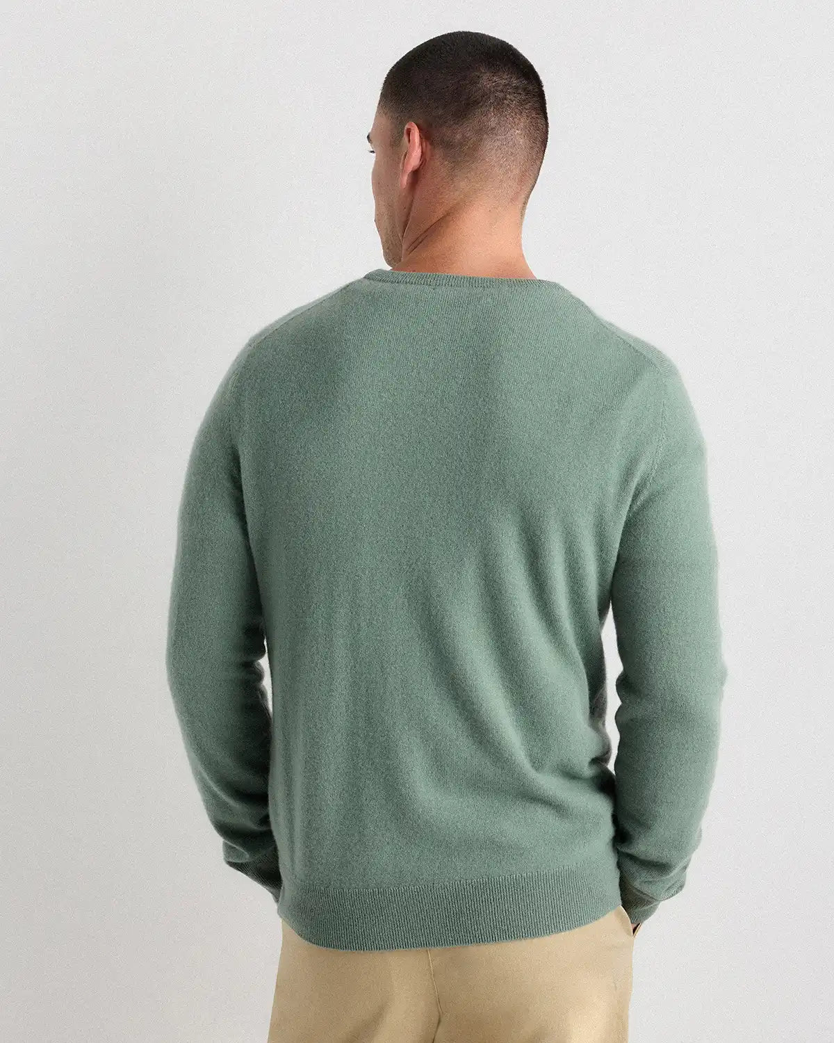 Mongolian Cashmere Crewneck Sweater