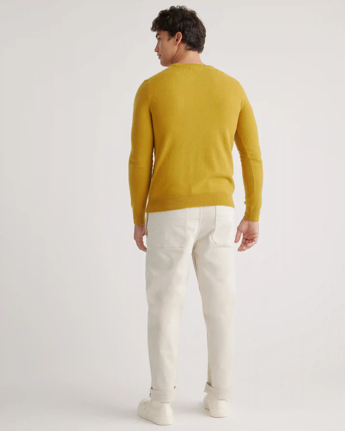 Mongolian Spring Cashmere Crewneck Sweater