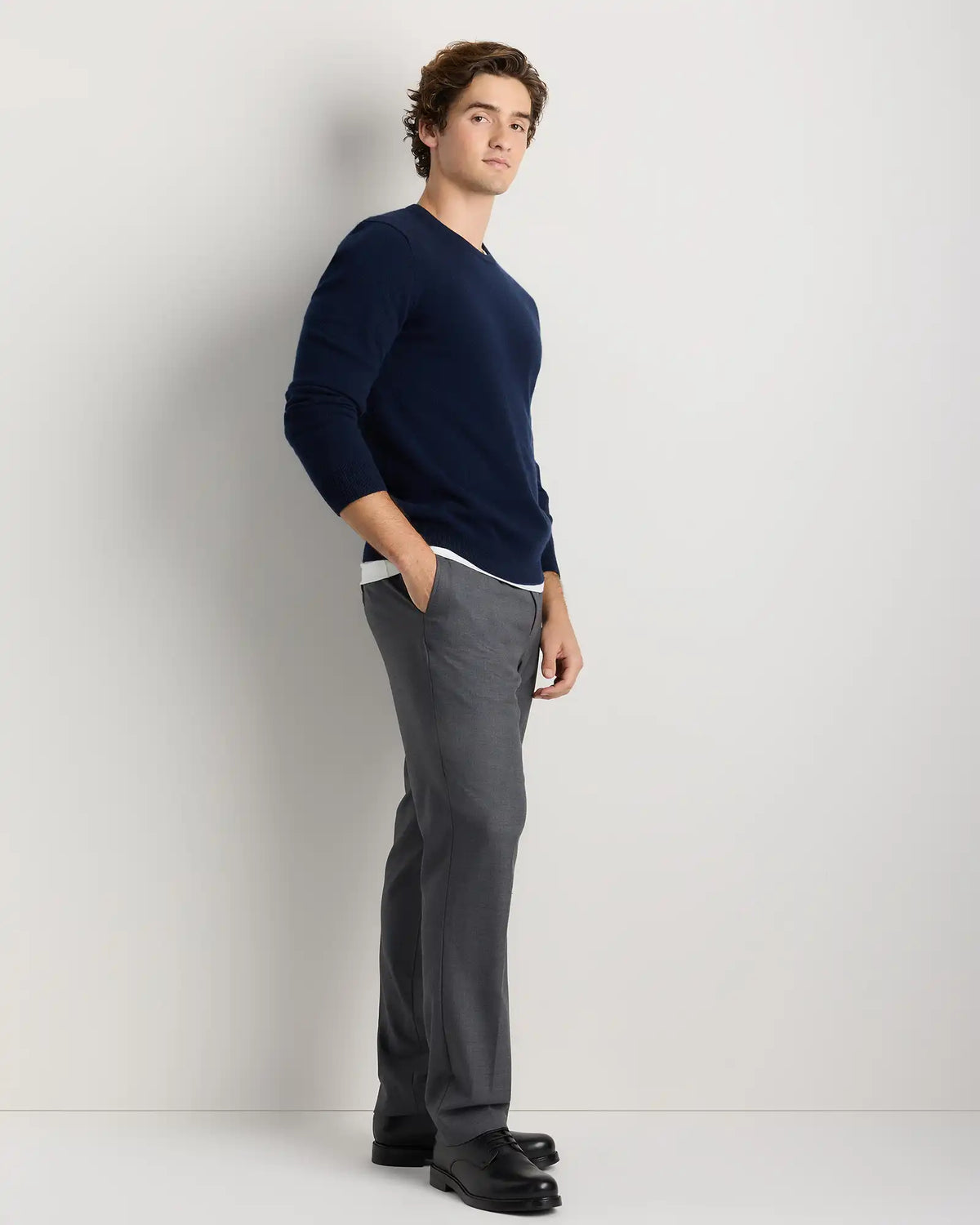 Mongolian Cashmere Crewneck Sweater
