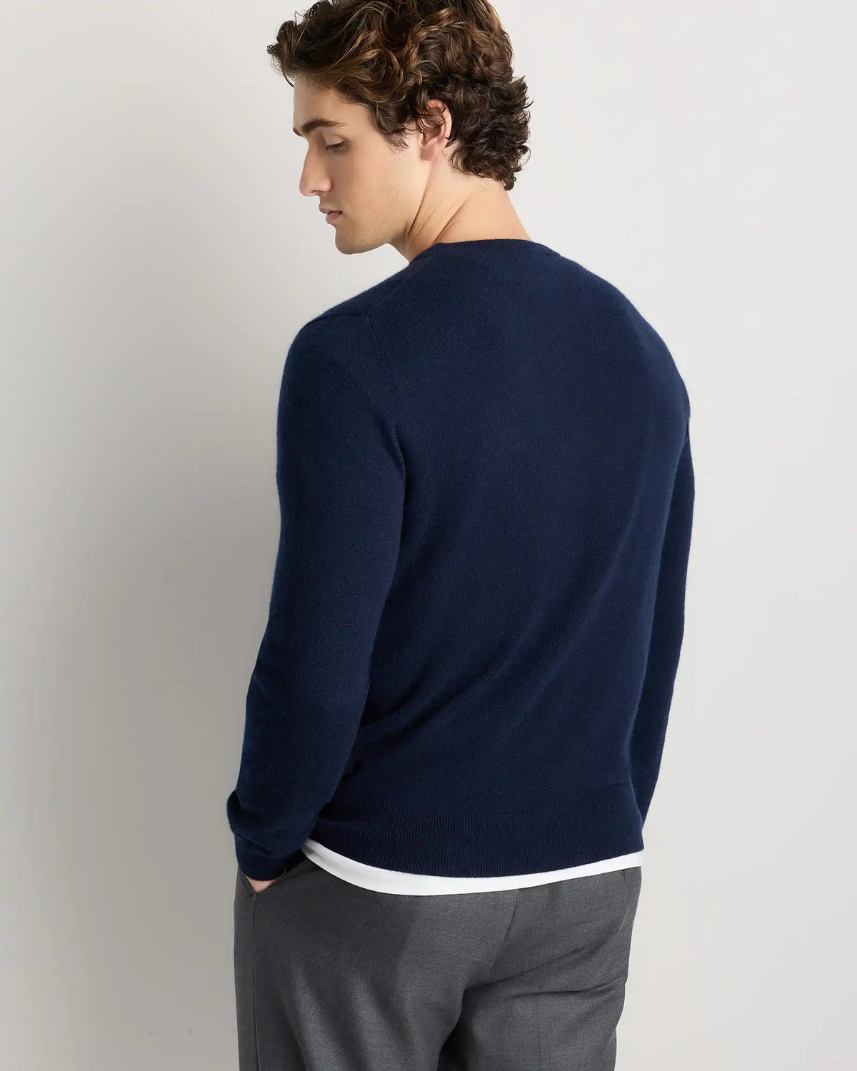 Mongolian Cashmere Crewneck Sweater