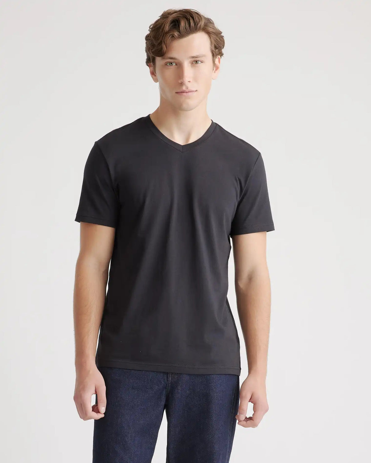 Cotton Modal V-Neck Tee