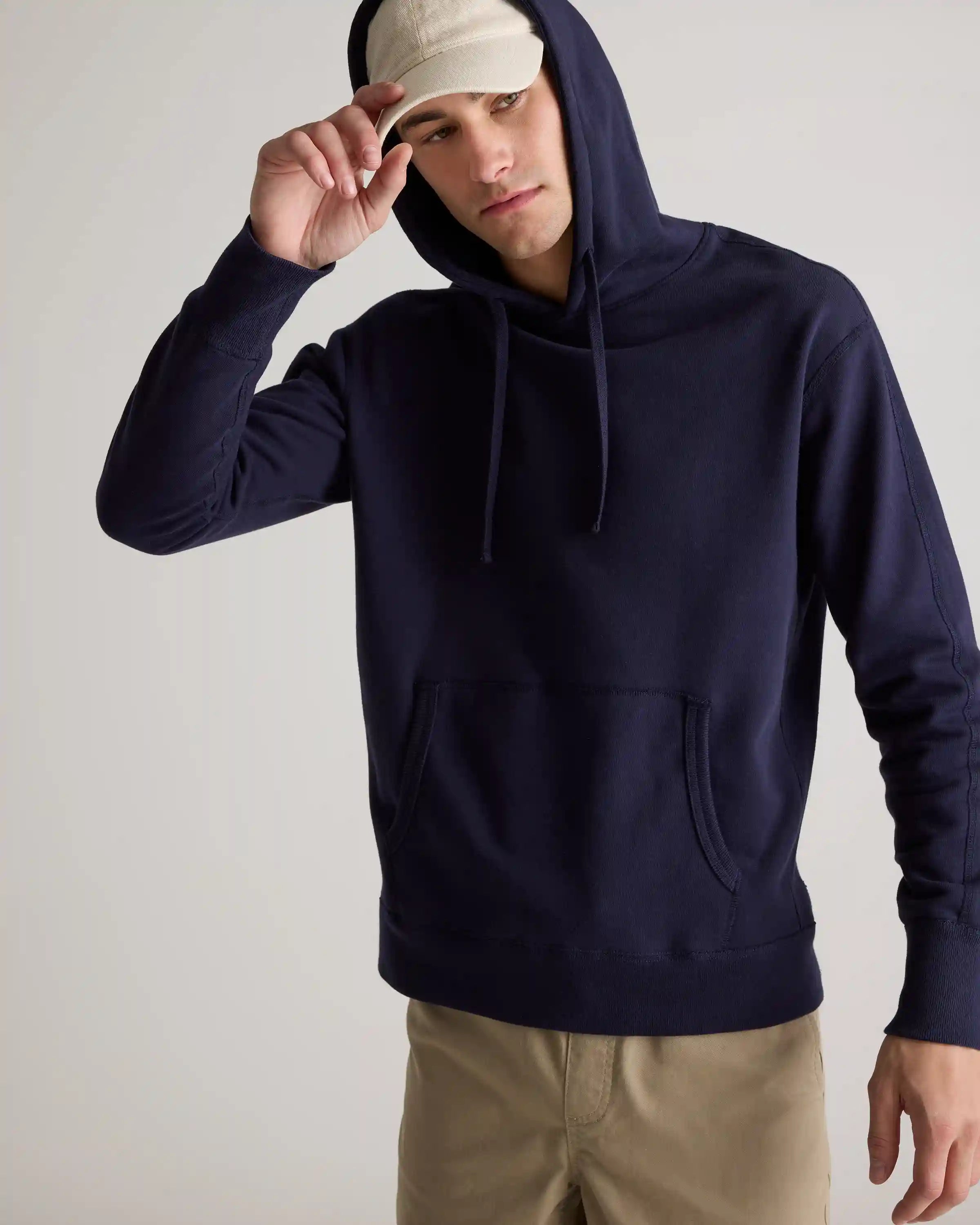 Organic Midweight French Terry Pullover Hoodie