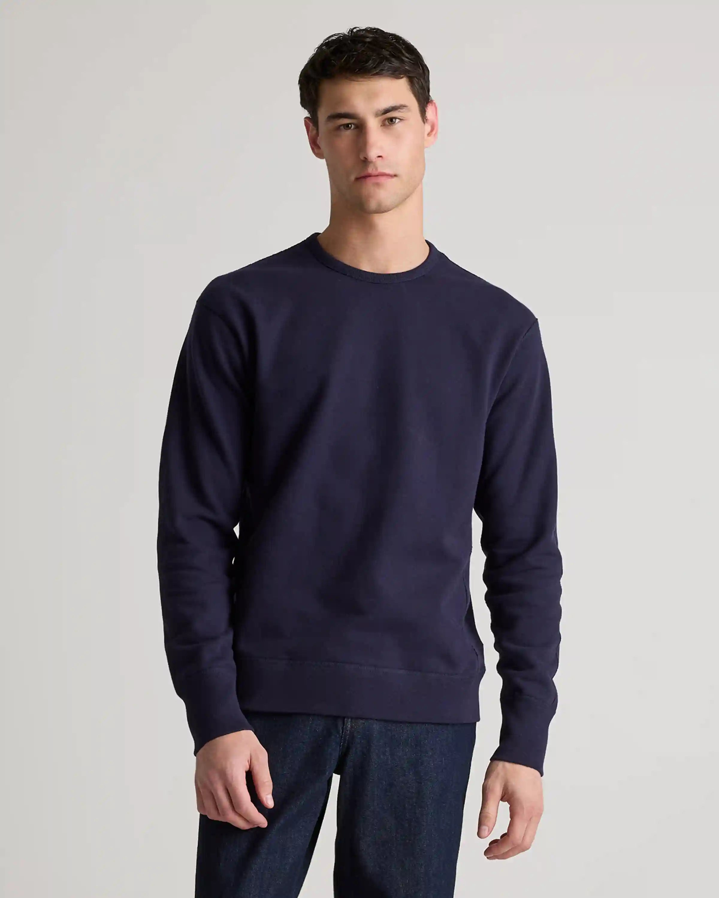 Organic Midweight French Terry Crewneck