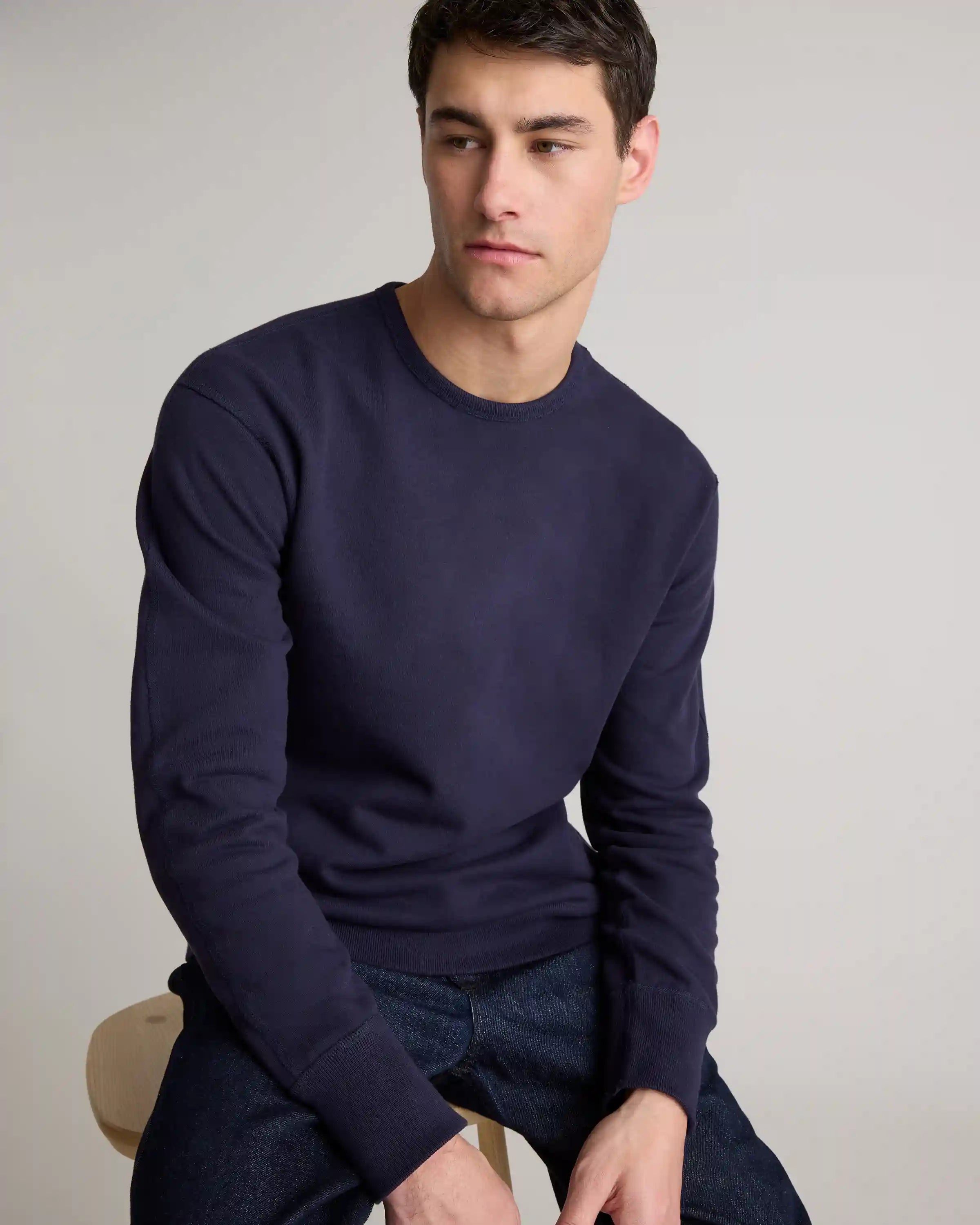 Organic Midweight French Terry Crewneck