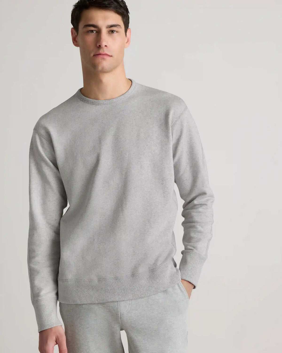 Organic Midweight French Terry Crewneck