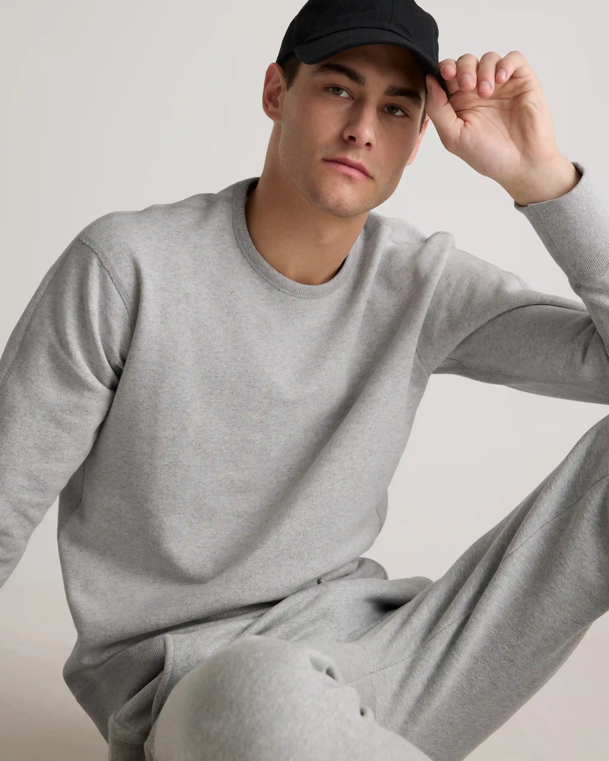 Organic Midweight French Terry Crewneck