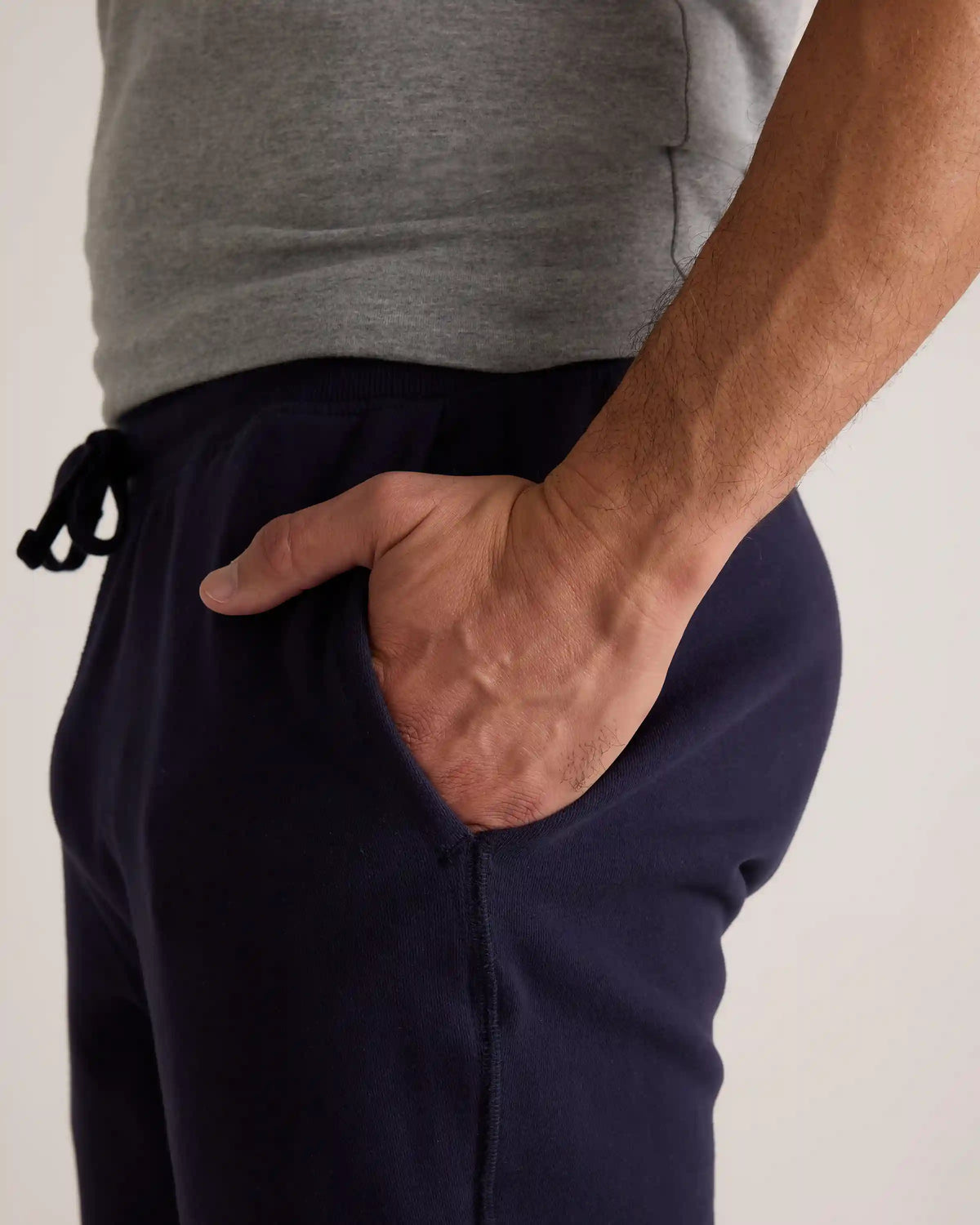 Organic Midweight French Terry Slim Joggers
