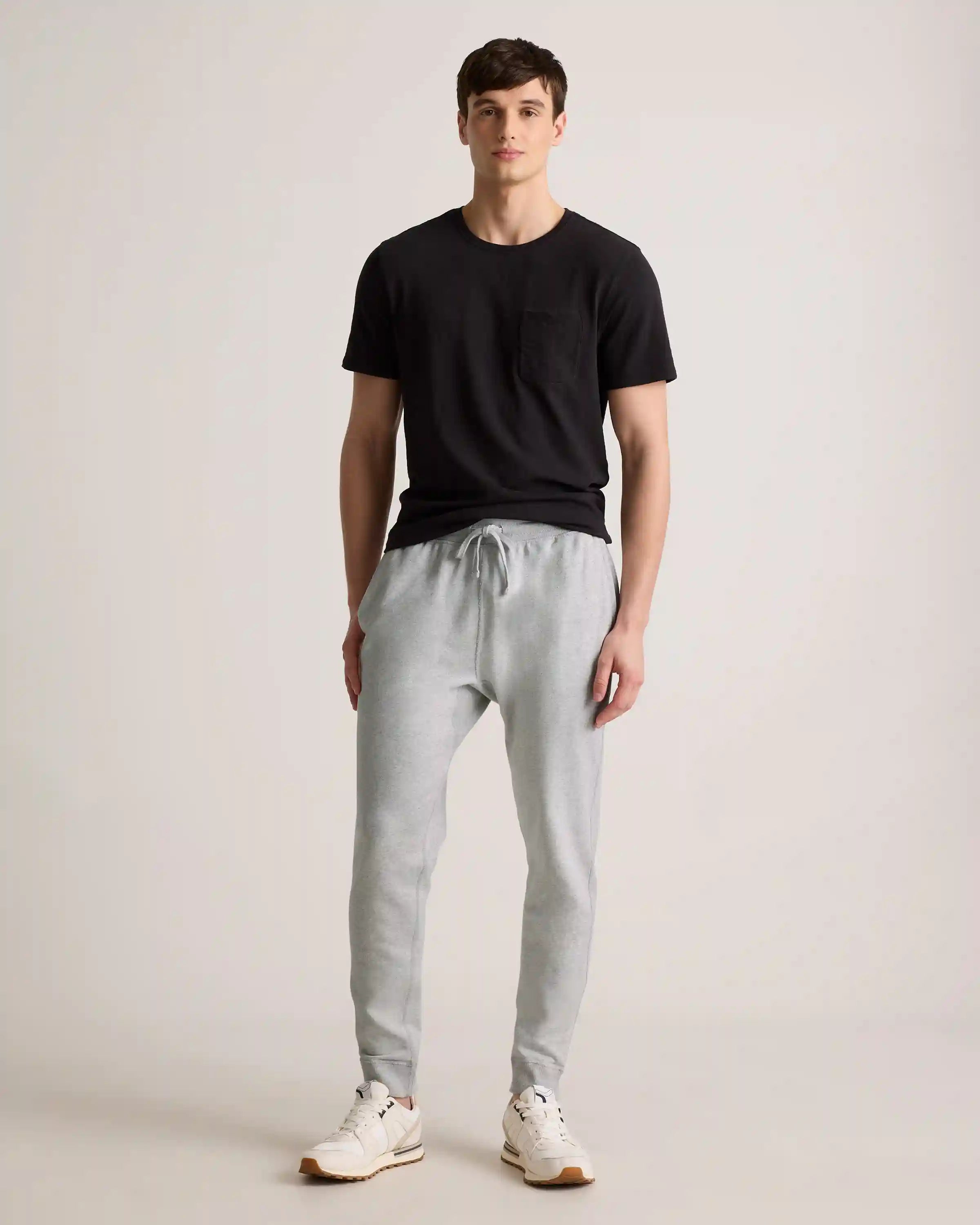 Organic Midweight French Terry Slim Joggers
