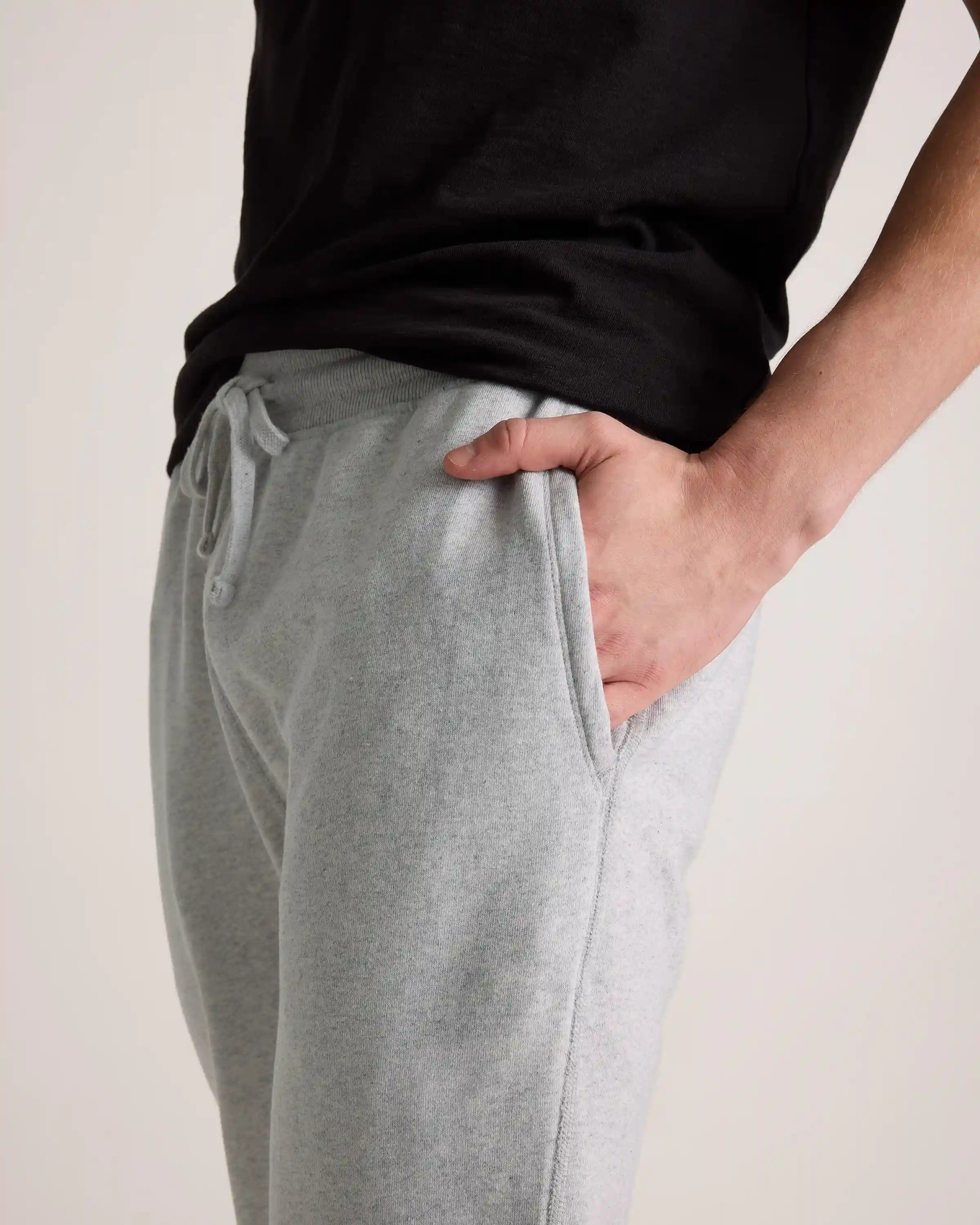 Organic Midweight French Terry Slim Joggers