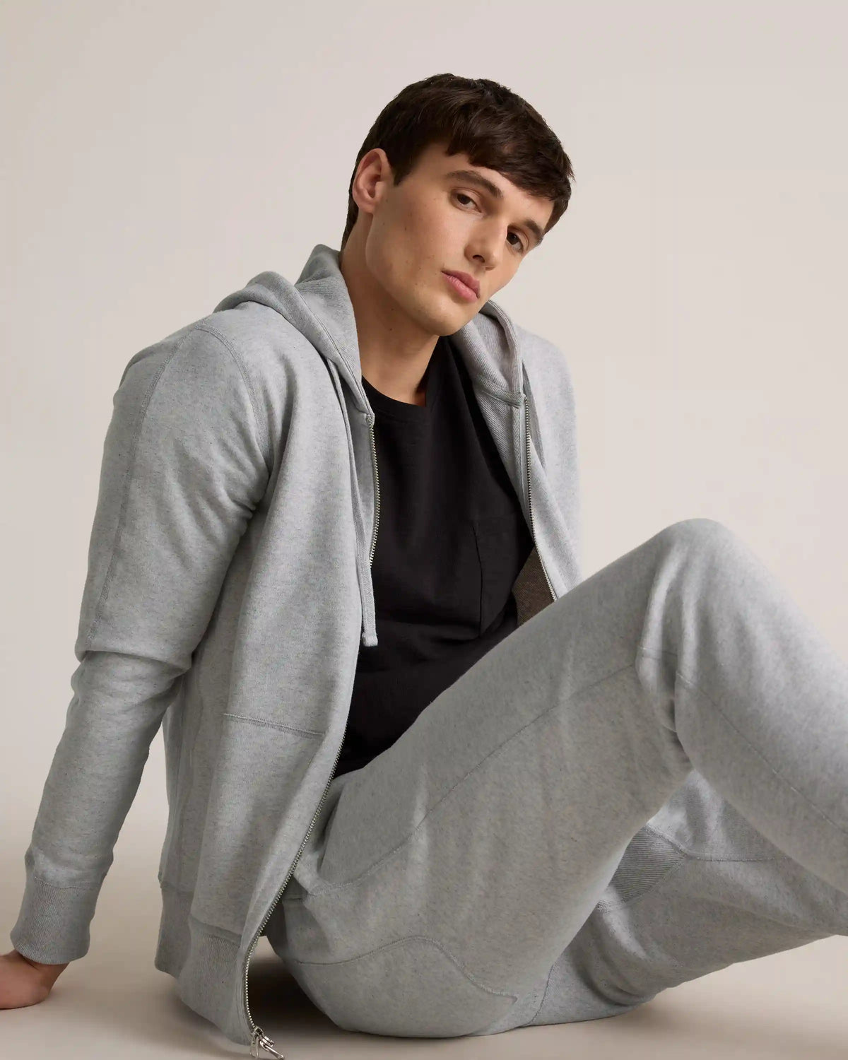 Organic Midweight French Terry Slim Joggers