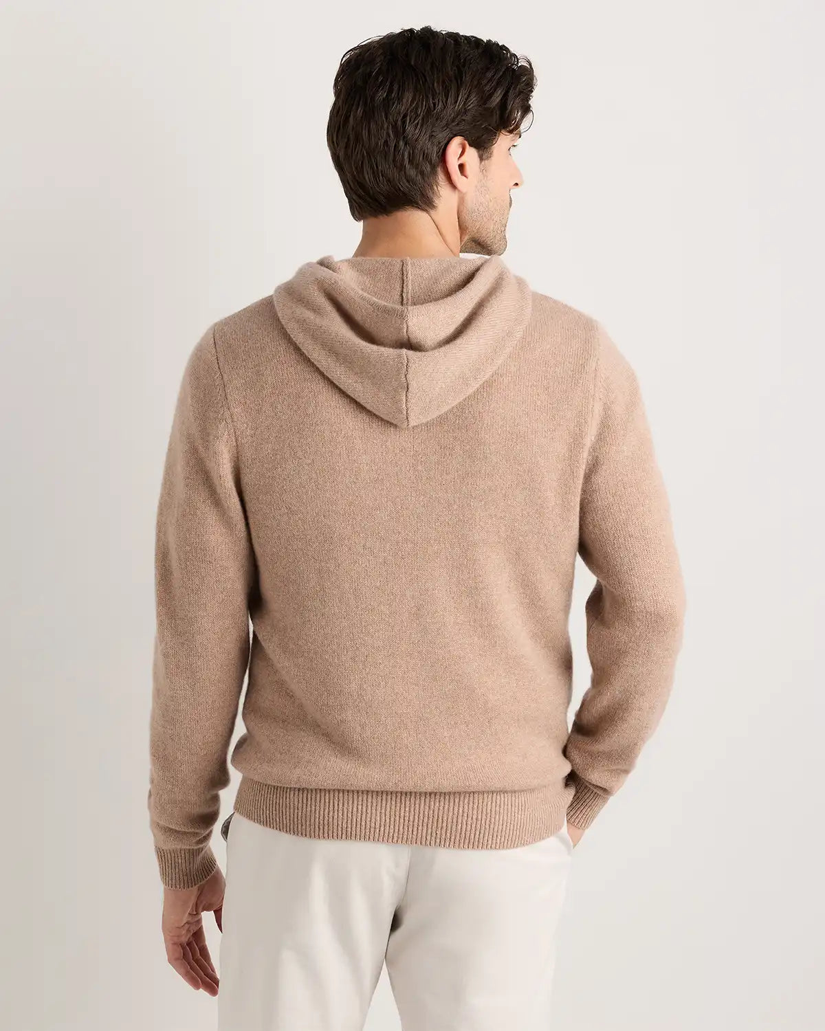 Mongolian Cashmere Full-Zip Hoodie