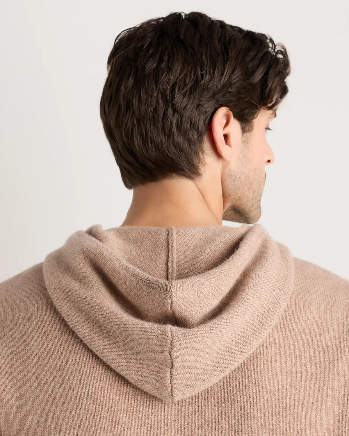 Mongolian Cashmere Full-Zip Hoodie