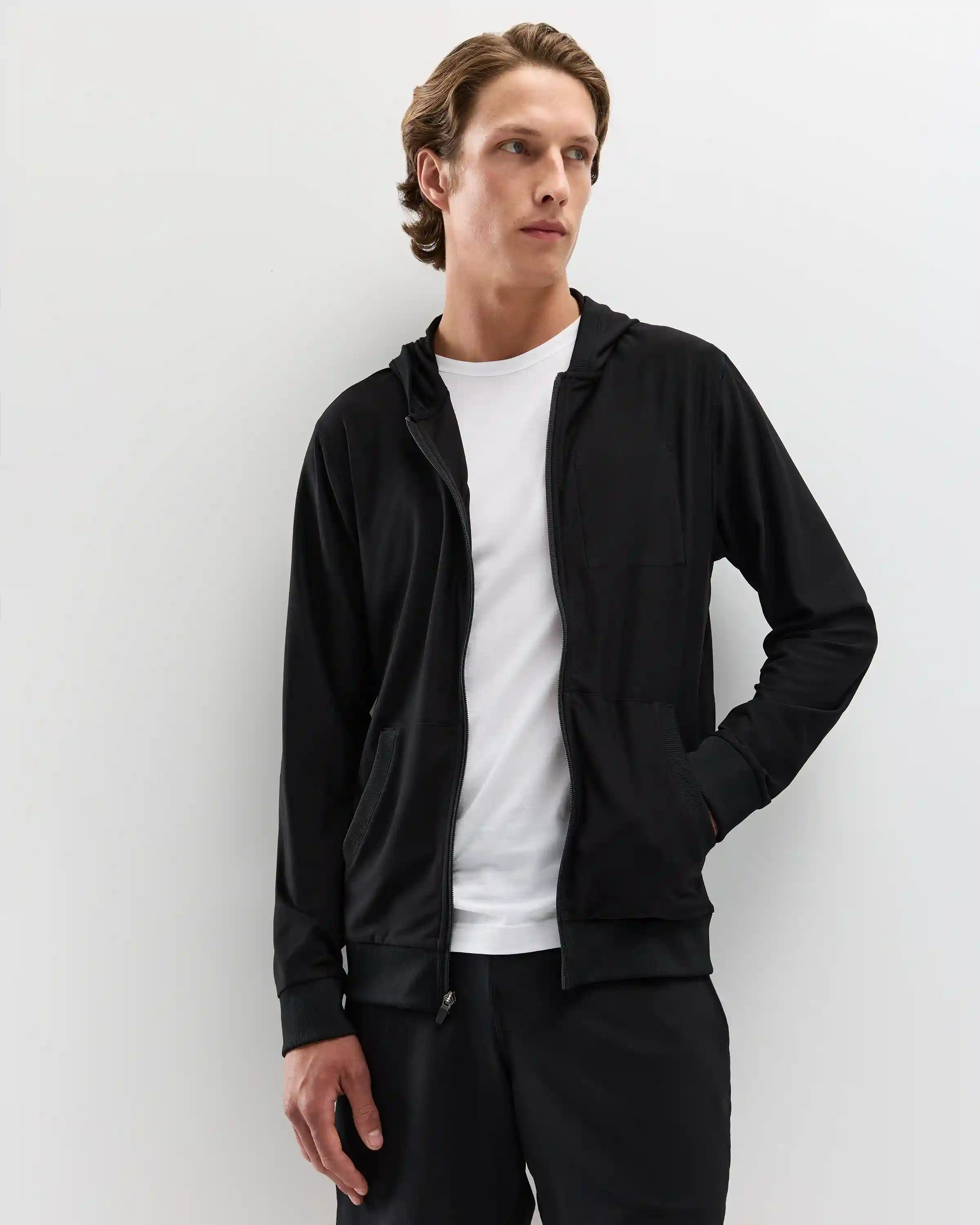 Flowknit Performance Full-Zip Chest Pocket Hoodie