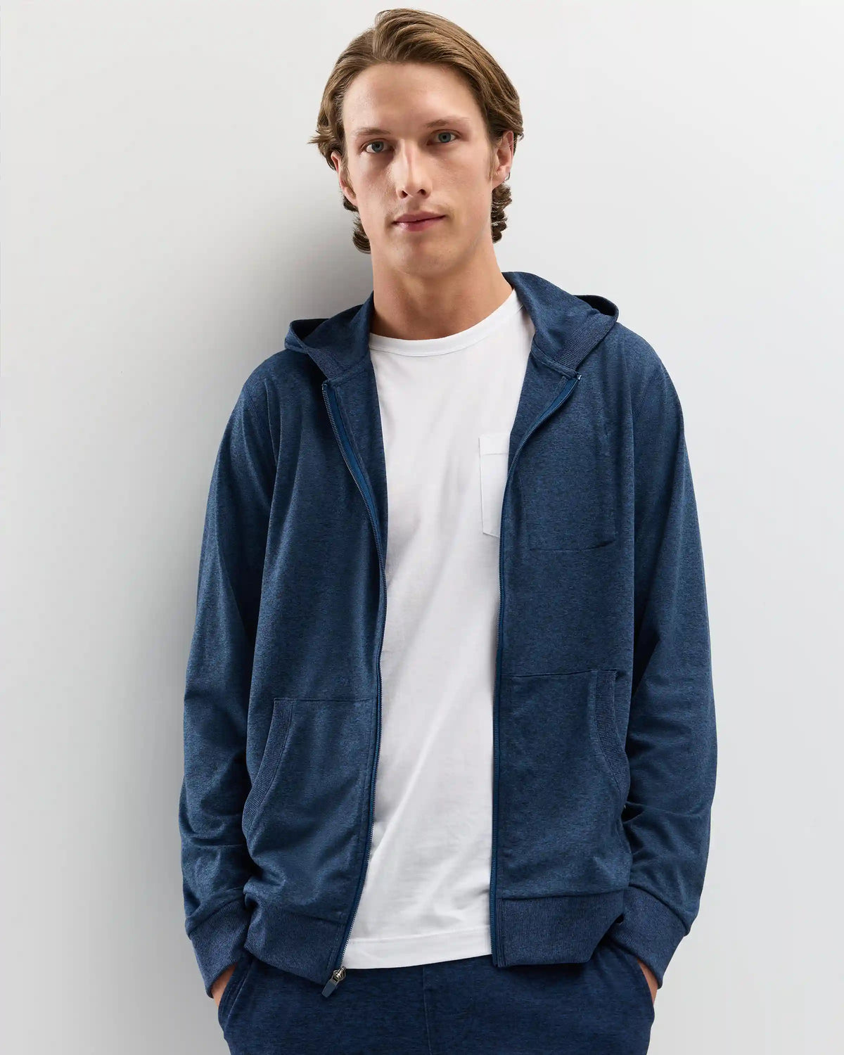 Flowknit Performance Full-Zip Chest Pocket Hoodie