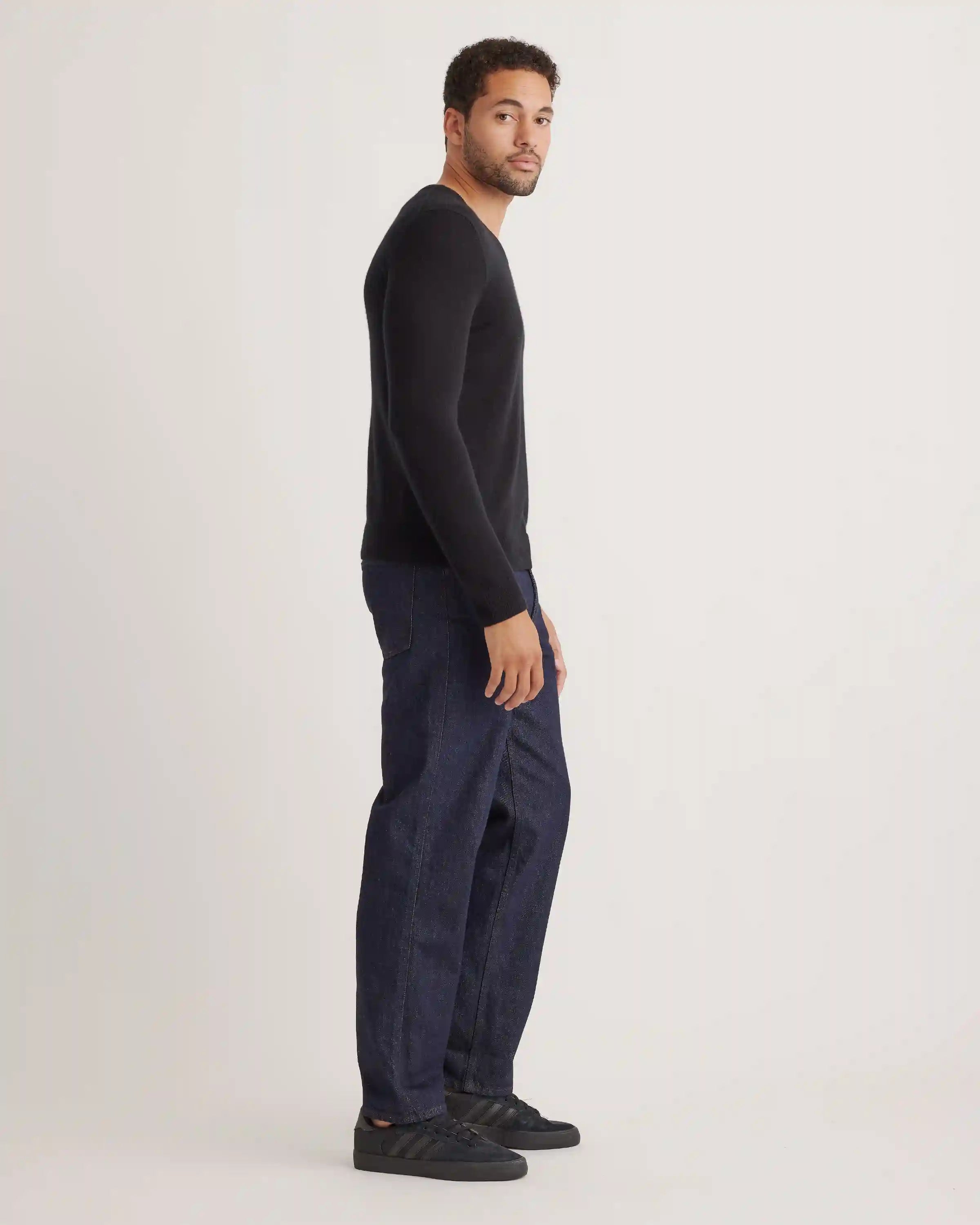Mongolian Spring Cashmere V-Neck Sweater